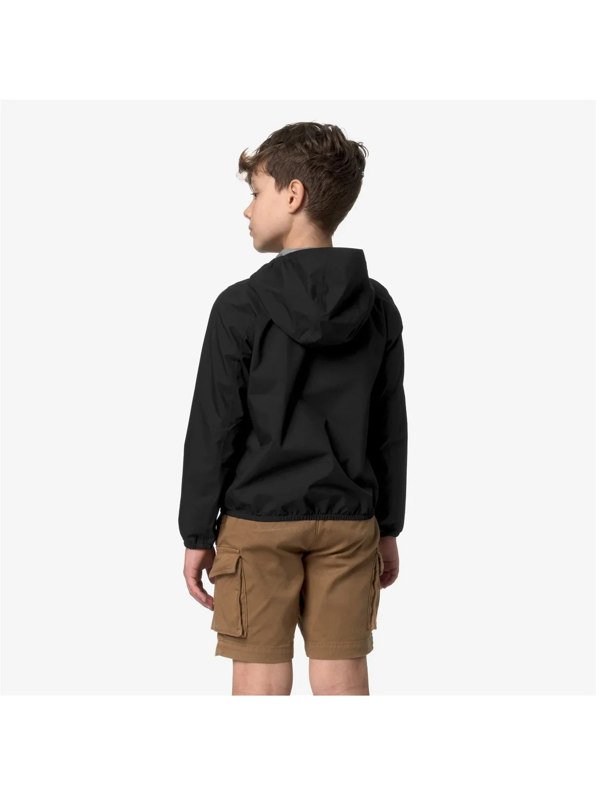 K-WAY KIDS Giubbino Bambini e ragazzi P. JACK STRETCH DOT K21371W USY BLACK PURE - Image 2