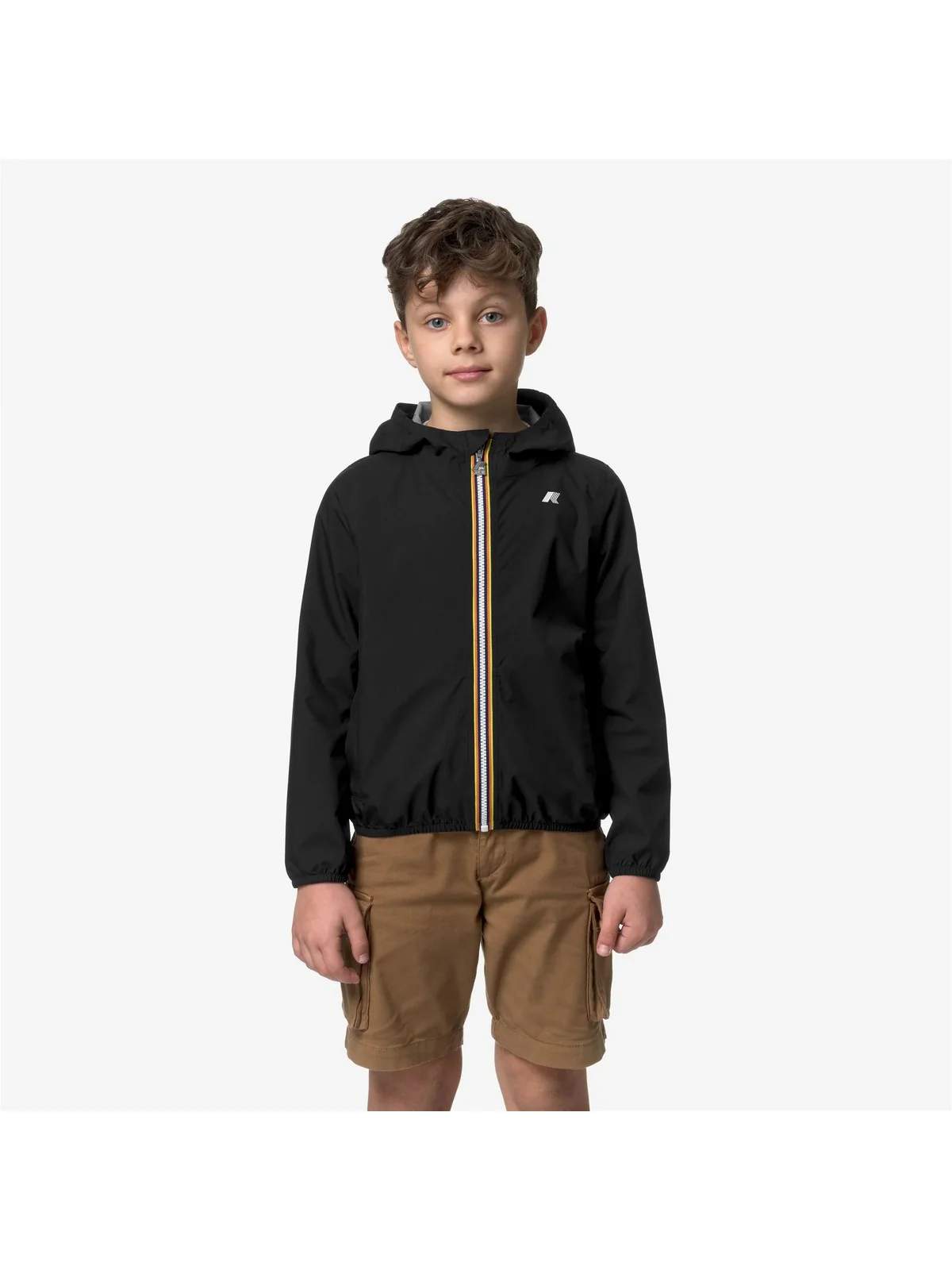 K-WAY KIDS Giubbino Bambini e ragazzi P. JACK STRETCH DOT K21371W USY BLACK PURE - Image 4