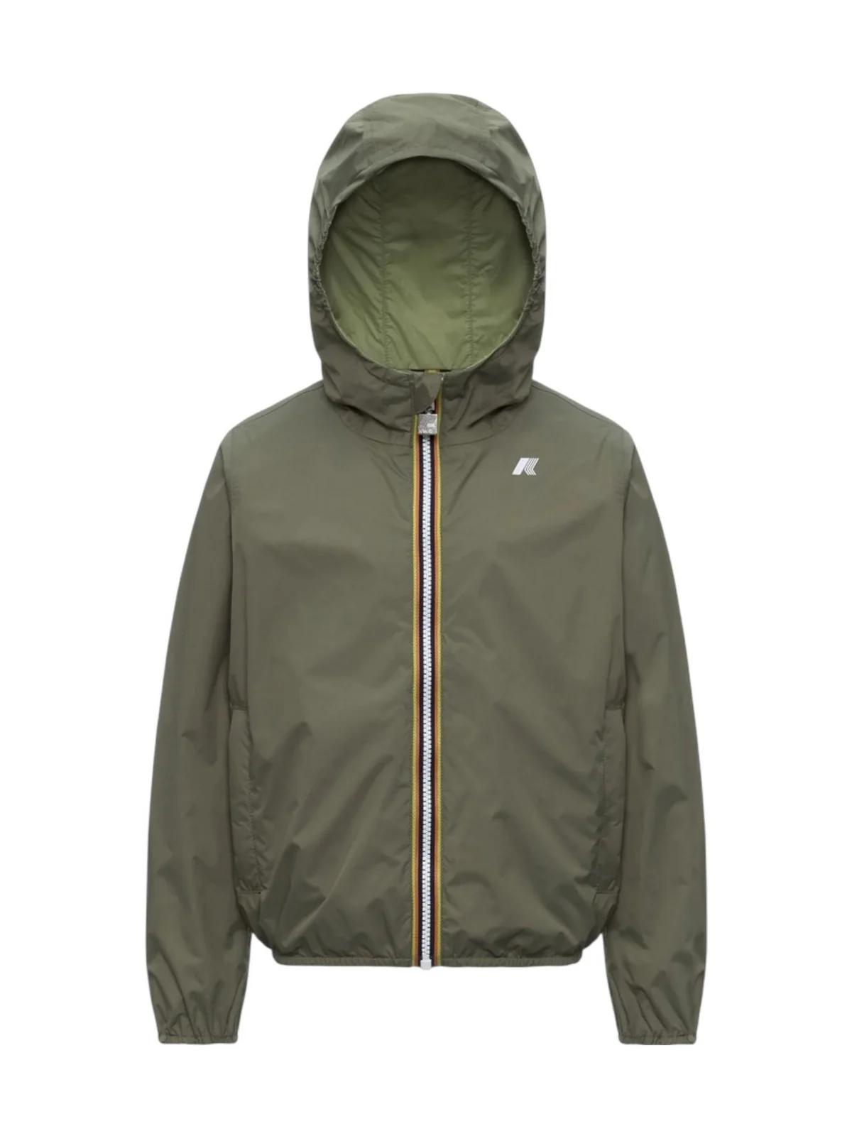 K-WAY KIDS Giubbino Bambini e ragazzi P. JAKE PLUS.2 DOUBLE K61314W C40 GREEN - LIME JACQUAR