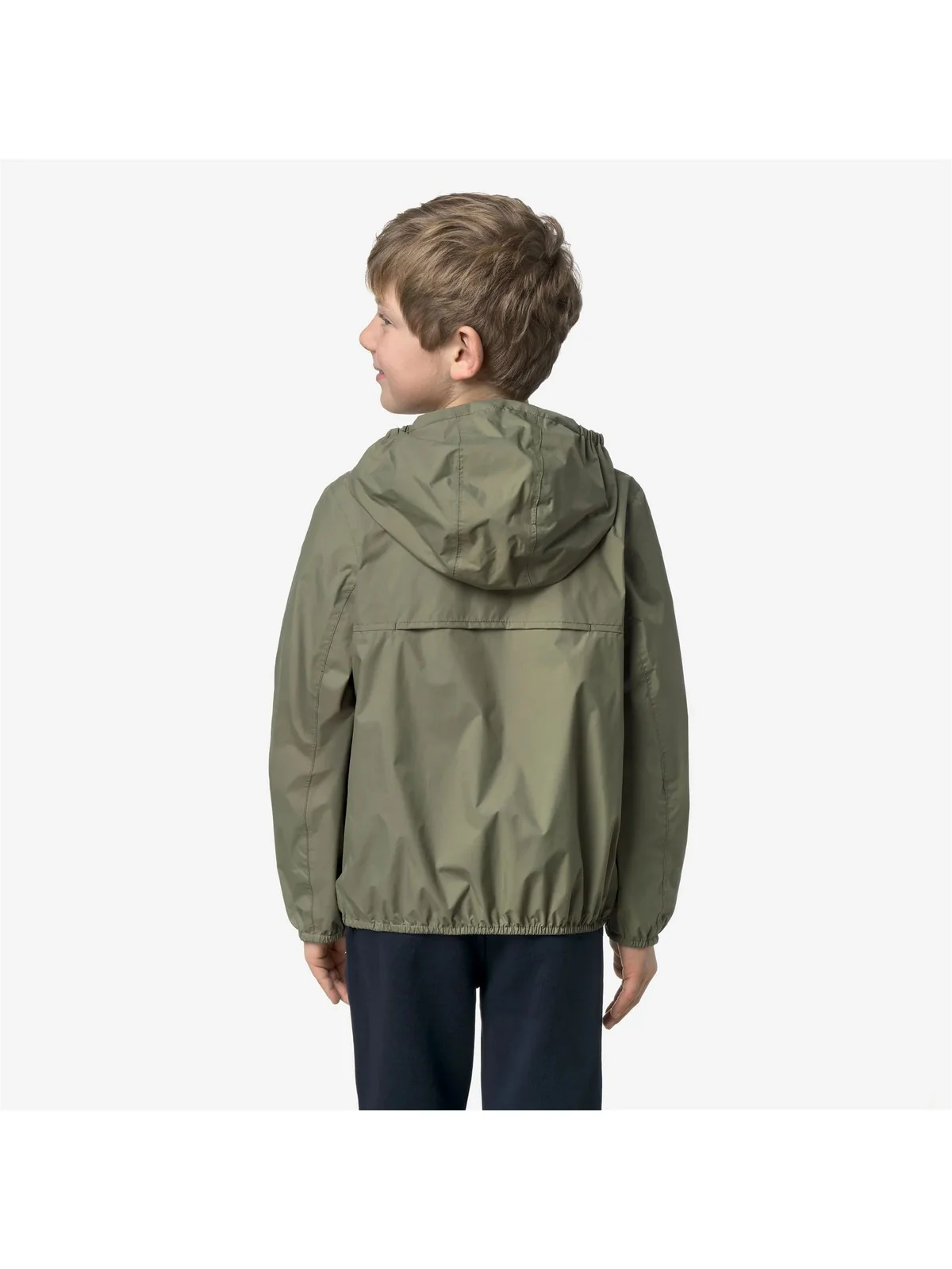 K-WAY KIDS Giubbino Bambini e ragazzi P. JAKE PLUS.2 DOUBLE K61314W C40 GREEN - LIME JACQUAR - Image 3