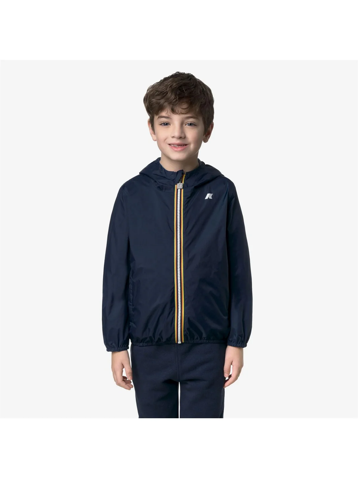 K-WAY KIDS Giubbino Bambini e ragazzi P. JAKE PLUS.2 DOUBLE K61314W C52 Blue Insignia - Blue - Image 5