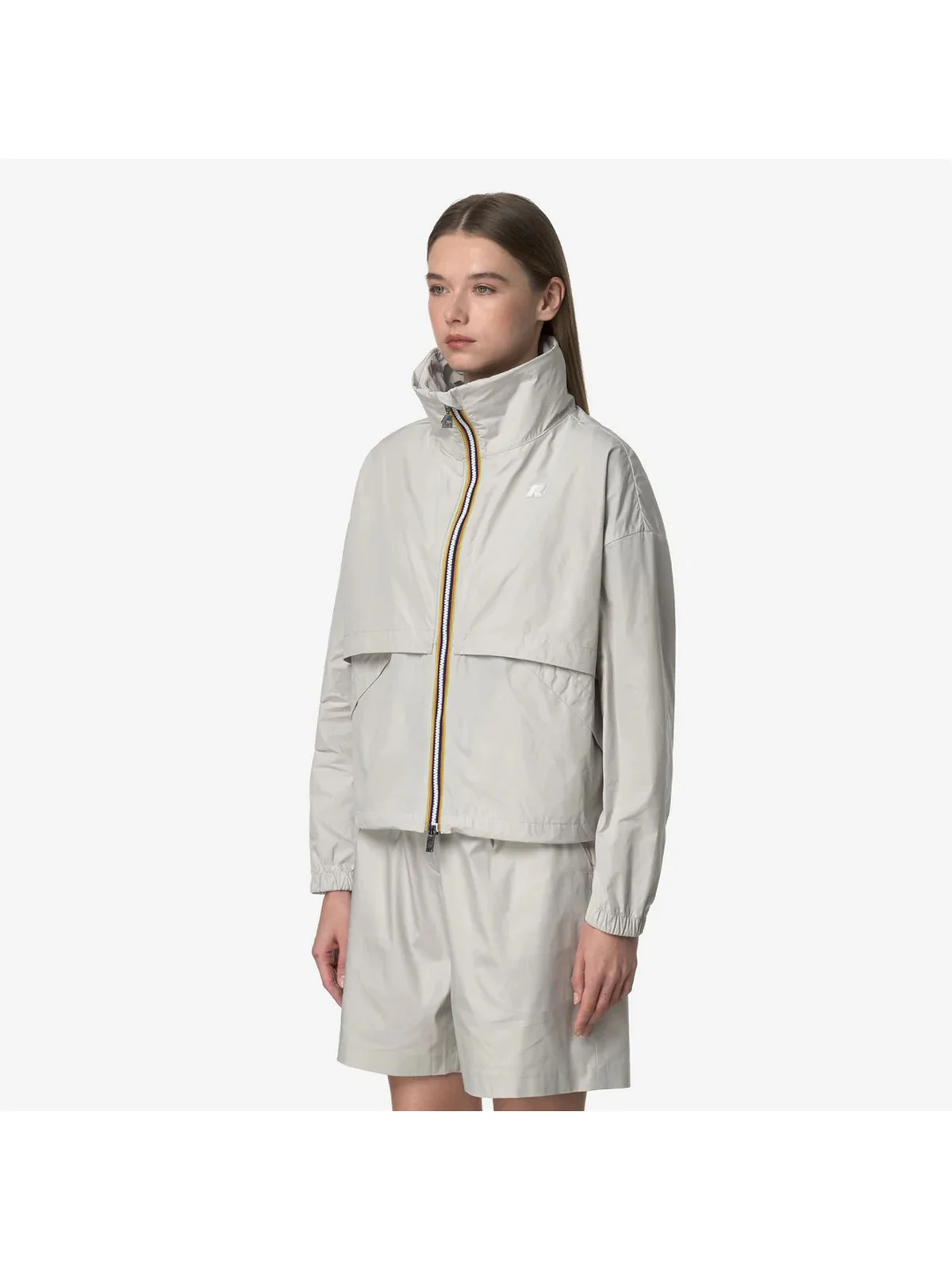 K-WAY Giubbino Donna AUBETTE MEMORY TOUCH K8132PW 634 Beige - Image 3