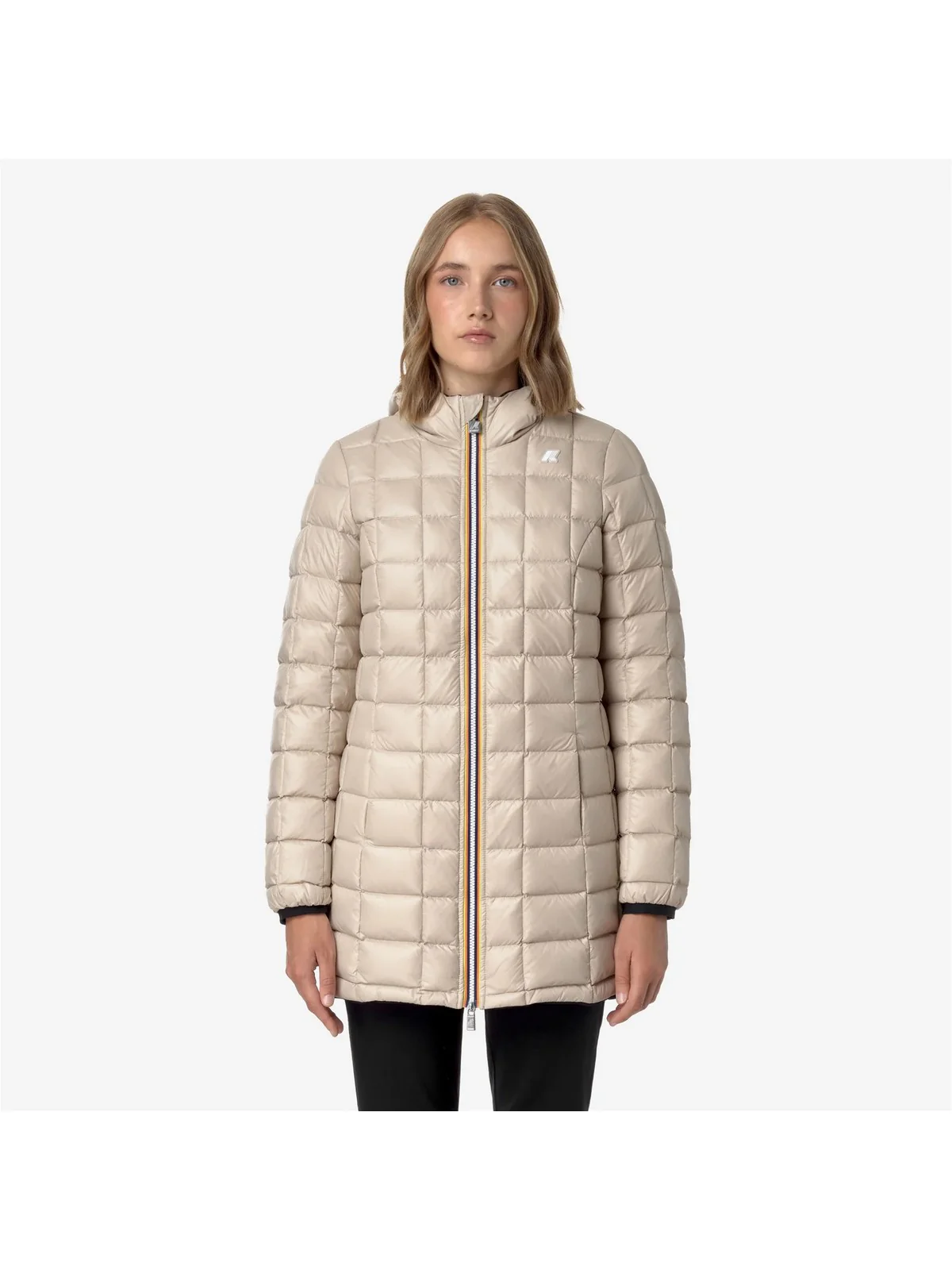 K-WAY Giubbino Donna DENISE ST THERMO DOUBLE K8134CW AU7 Nero - Image 3