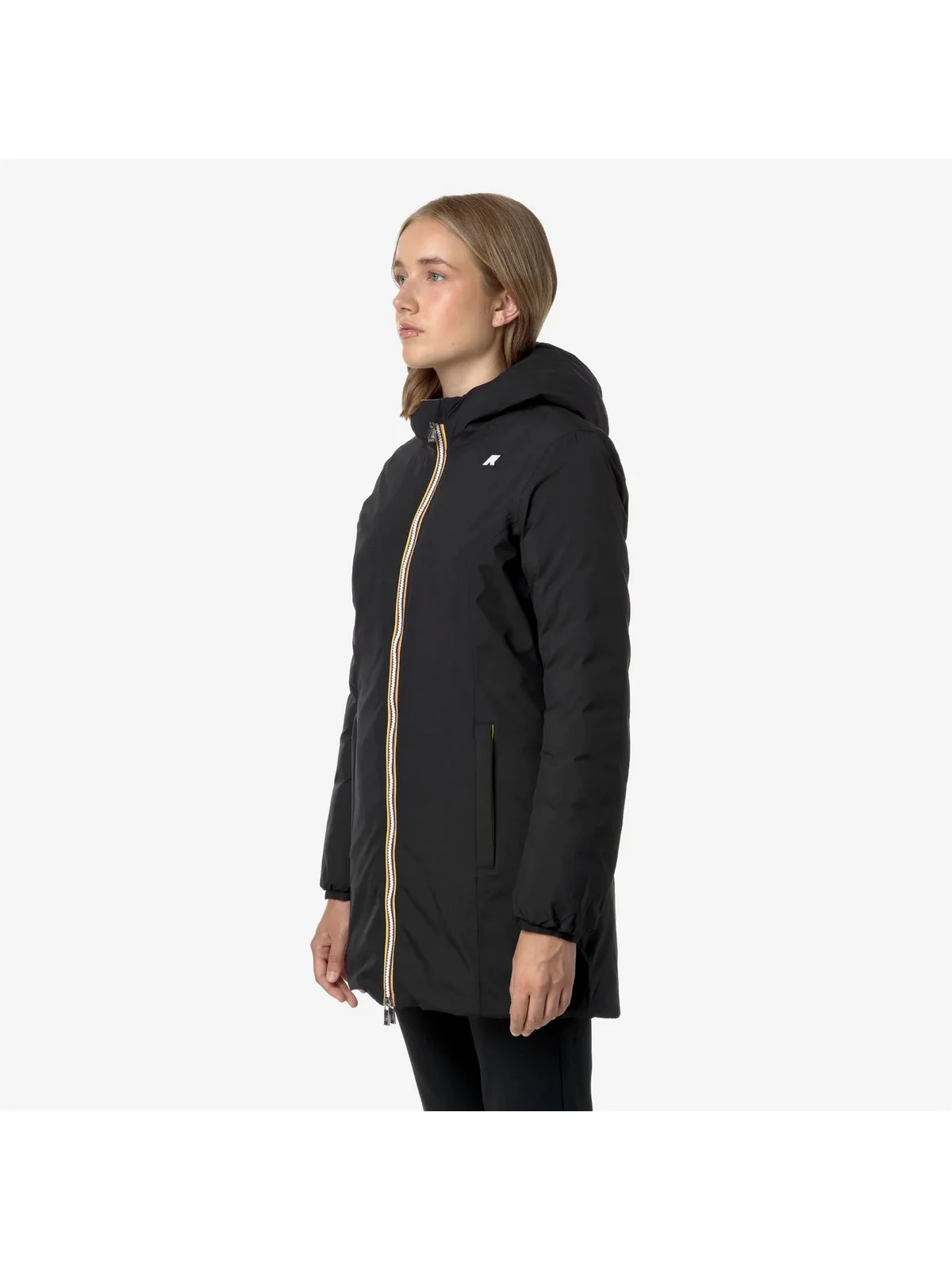 K-WAY Giubbino Donna DENISE ST THERMO DOUBLE K8134CW AU7 Nero - Image 4