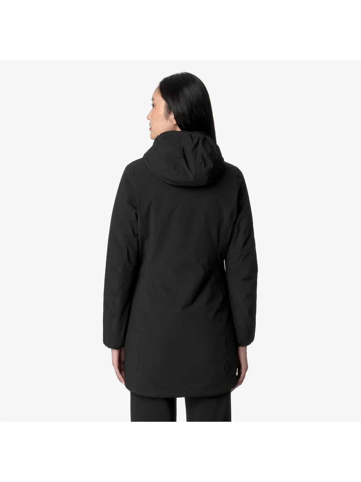 K-WAY Giubbino Donna DENISE ST WARM DOUBLE K6128UW A3C BLACK-BLUE DEPTH - Image 4