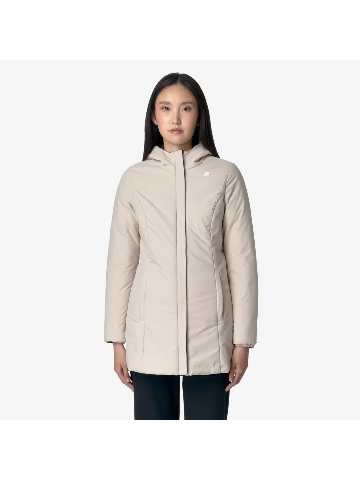 K-WAY Giubbino Donna DENISE ST WARM DOUBLE K6128UW ATJ Blu - Image 4