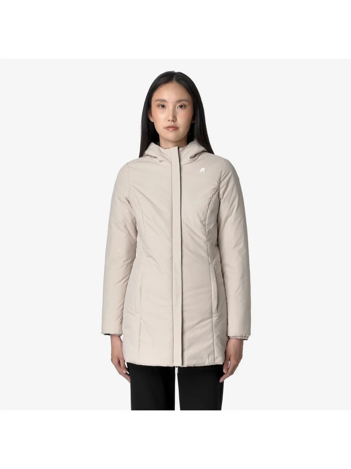 K-WAY Giubbino Donna DENISE ST WARM DOUBLE K6128UW AU7 Nero - Image 3