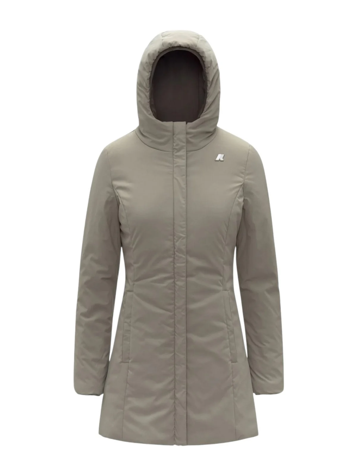 K-WAY Giubbino Donna DENISE ST WARM DOUBLE K6128UW B42 Black Olive - Green - Image 2