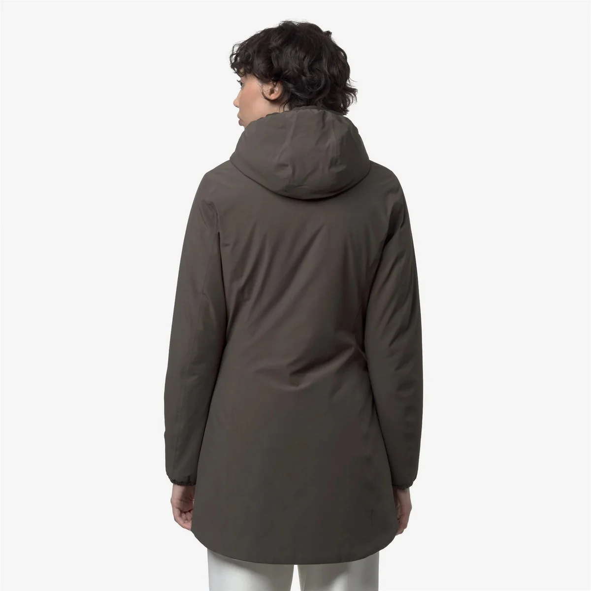 K-WAY Giubbino Donna DENISE ST WARM DOUBLE K6128UW B42 Black Olive - Green - Image 3