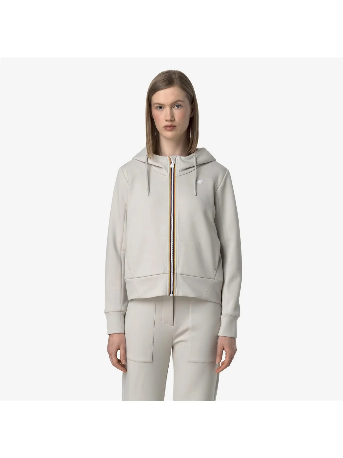 K-WAY Giubbino Donna DIVINE LIGHT SPACER K2132CW 634 BEIGE LT - Image 2