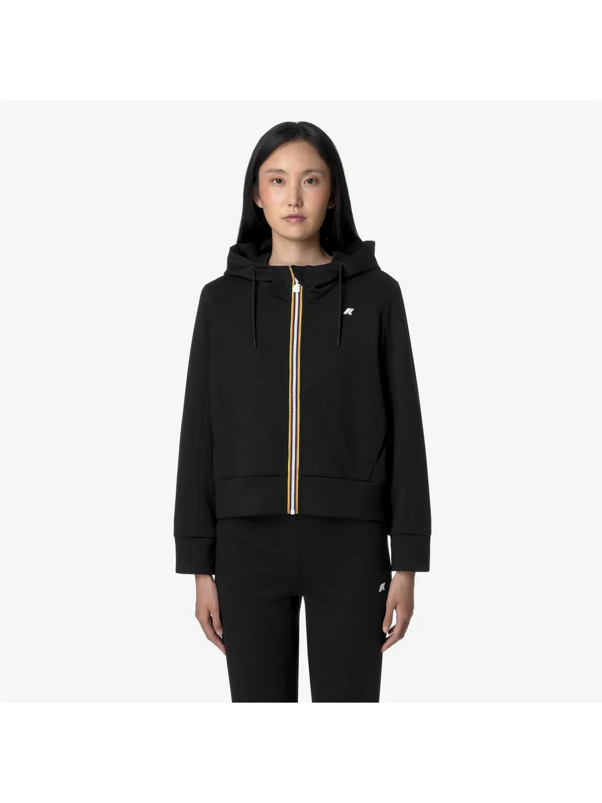 K-WAY Giubbino Donna DIVINE LIGHT SPACER K2132CW USY BLACK PURE - Image 2