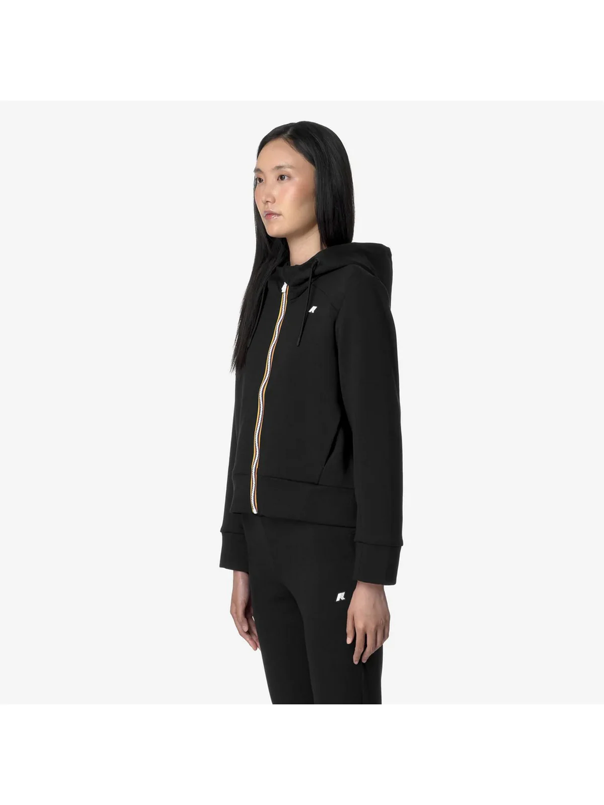K-WAY Giubbino Donna DIVINE LIGHT SPACER K2132CW USY BLACK PURE - Image 3