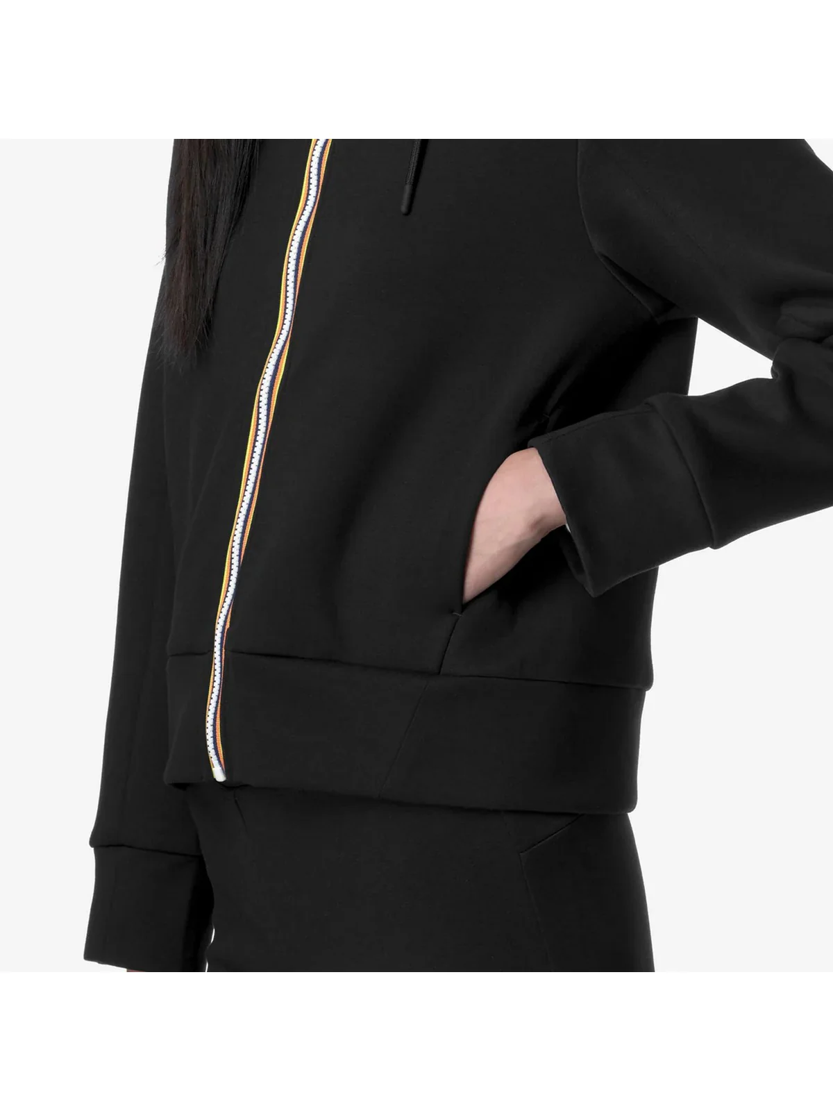 K-WAY Giubbino Donna DIVINE LIGHT SPACER K2132CW USY BLACK PURE - Image 5