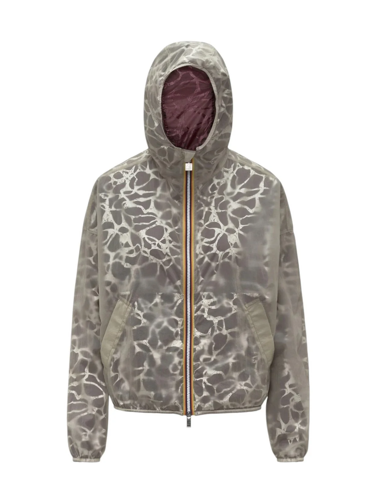 K-WAY Giubbino Donna LAURETTE SUPER LIGHT LAMI DOUB K7137JW C0Q Violet-Beige Laminat - Image 2