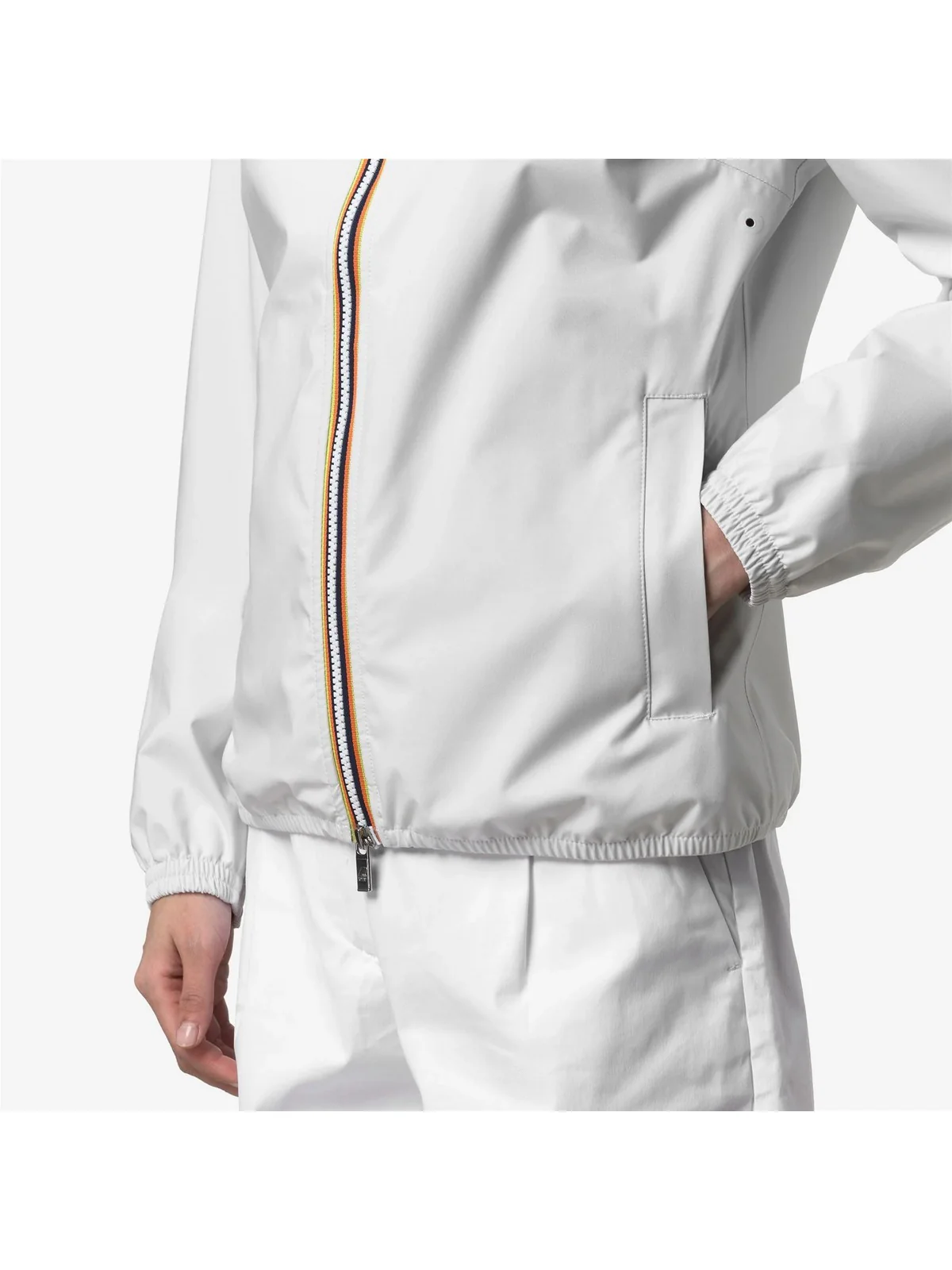 K-WAY Giubbino Donna LIL 2.0 STRETCH DOT K21346W 001 WHITE - Image 4