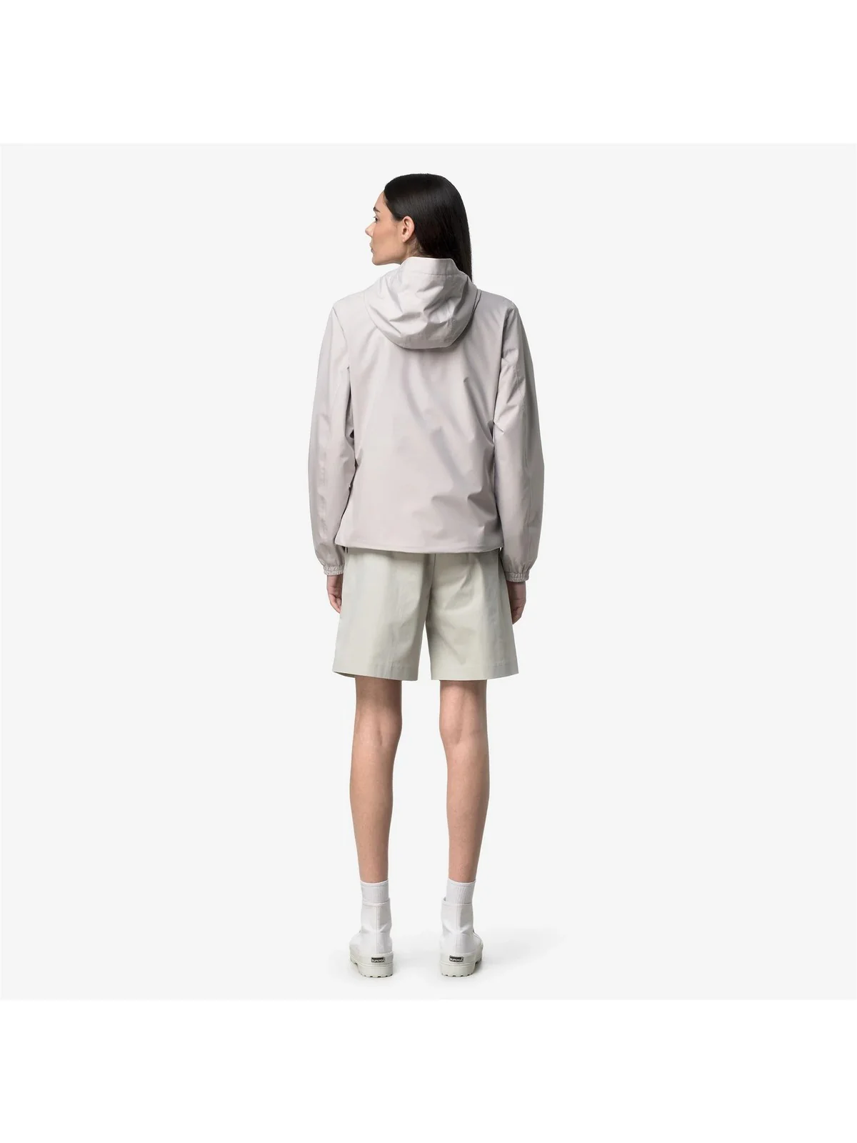 K-WAY Giubbino Donna LIL 2.0 STRETCH POLY JERSEY K21347W 634 BEIGE LT - Image 2