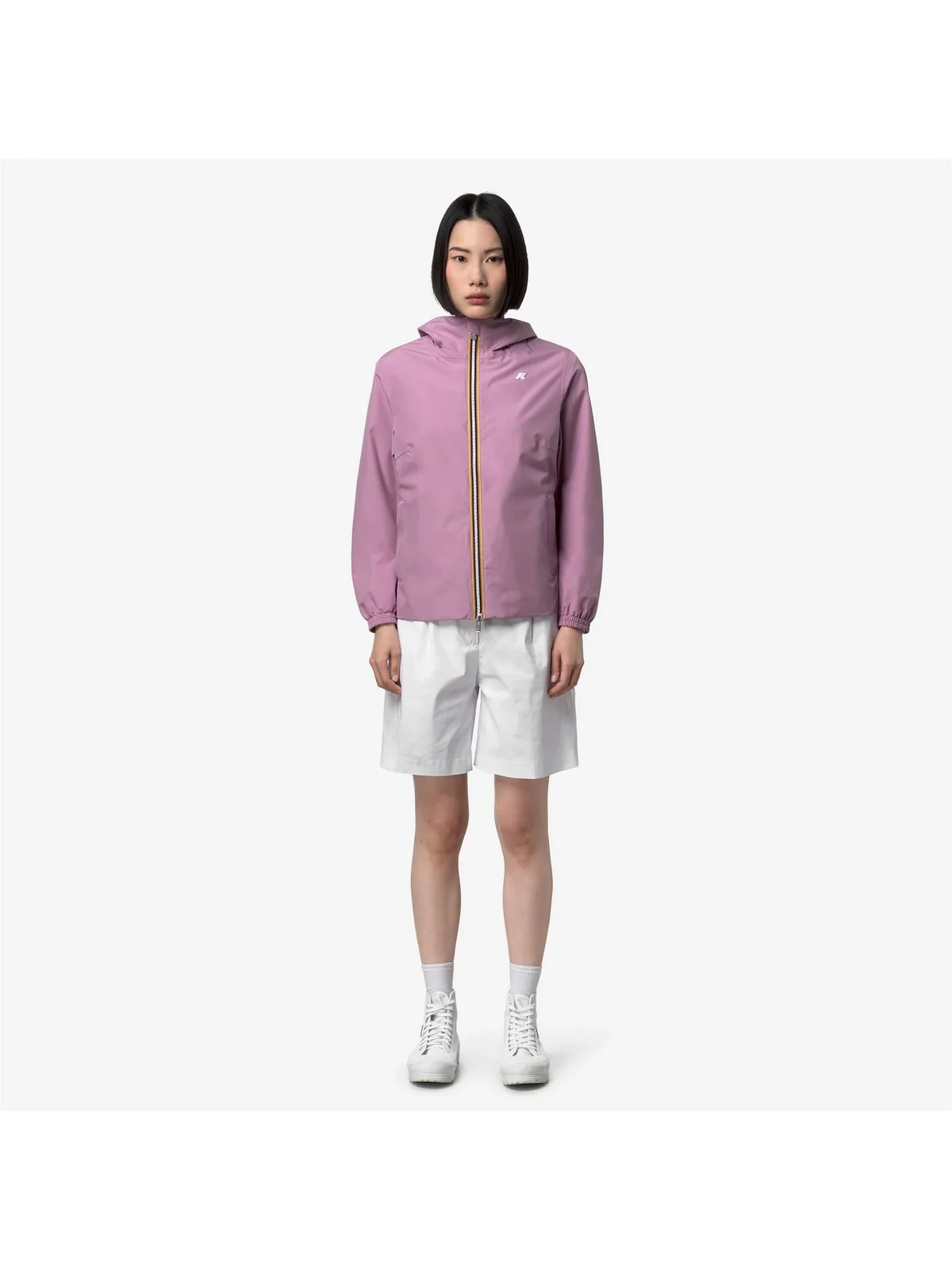 K-WAY Giubbino Donna LIL 2.0 STRETCH POLY JERSEY K21347W H41 VIOLET GLICINE - Image 3