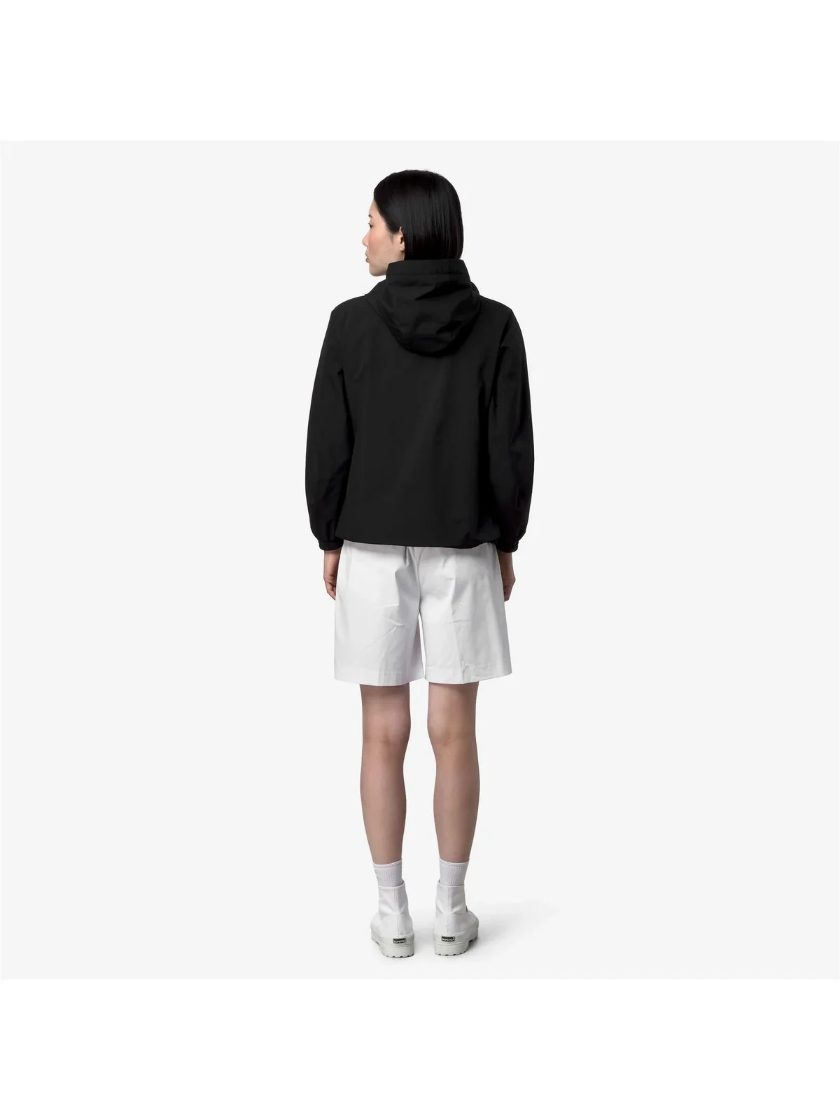 K-WAY Giubbino Donna LIL 2.0 STRETCH POLY JERSEY K21347W USY BLACK PURE - Image 2