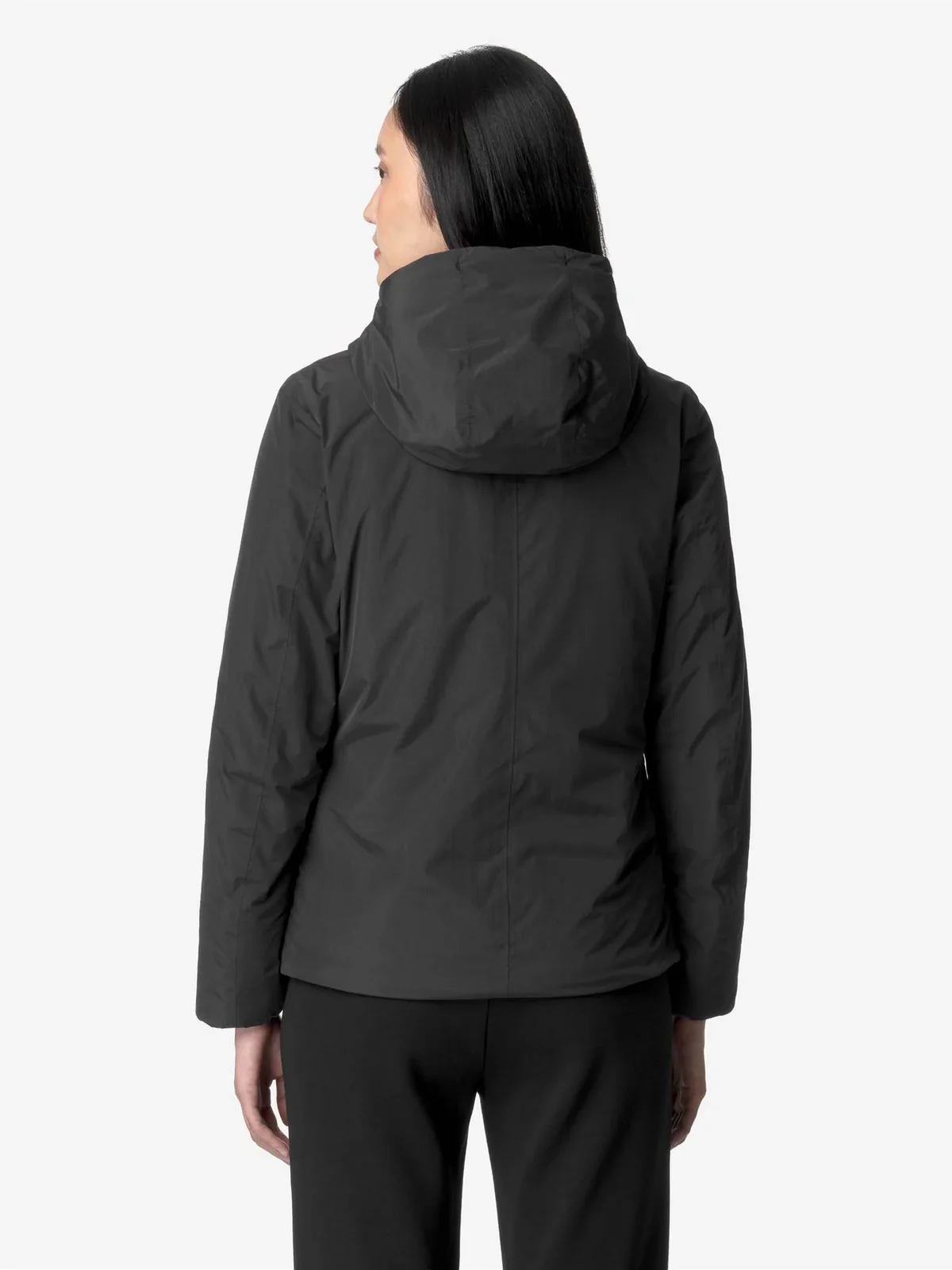 K-WAY Giubbino Donna LIL SOFT TOUCH MARMOTTA K71324W AL8 Nero - Image 5