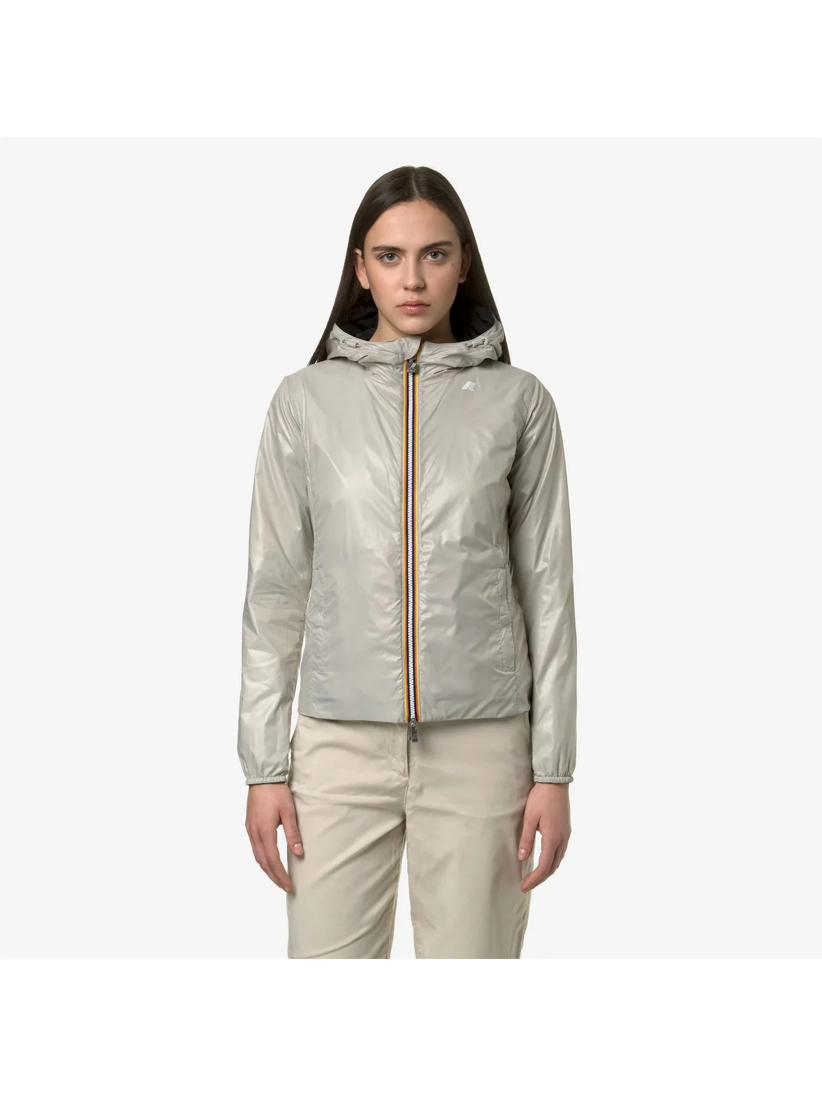 K-WAY Giubbino Donna Lily Eco Plus Double K41317W ALF Nero - Image 6