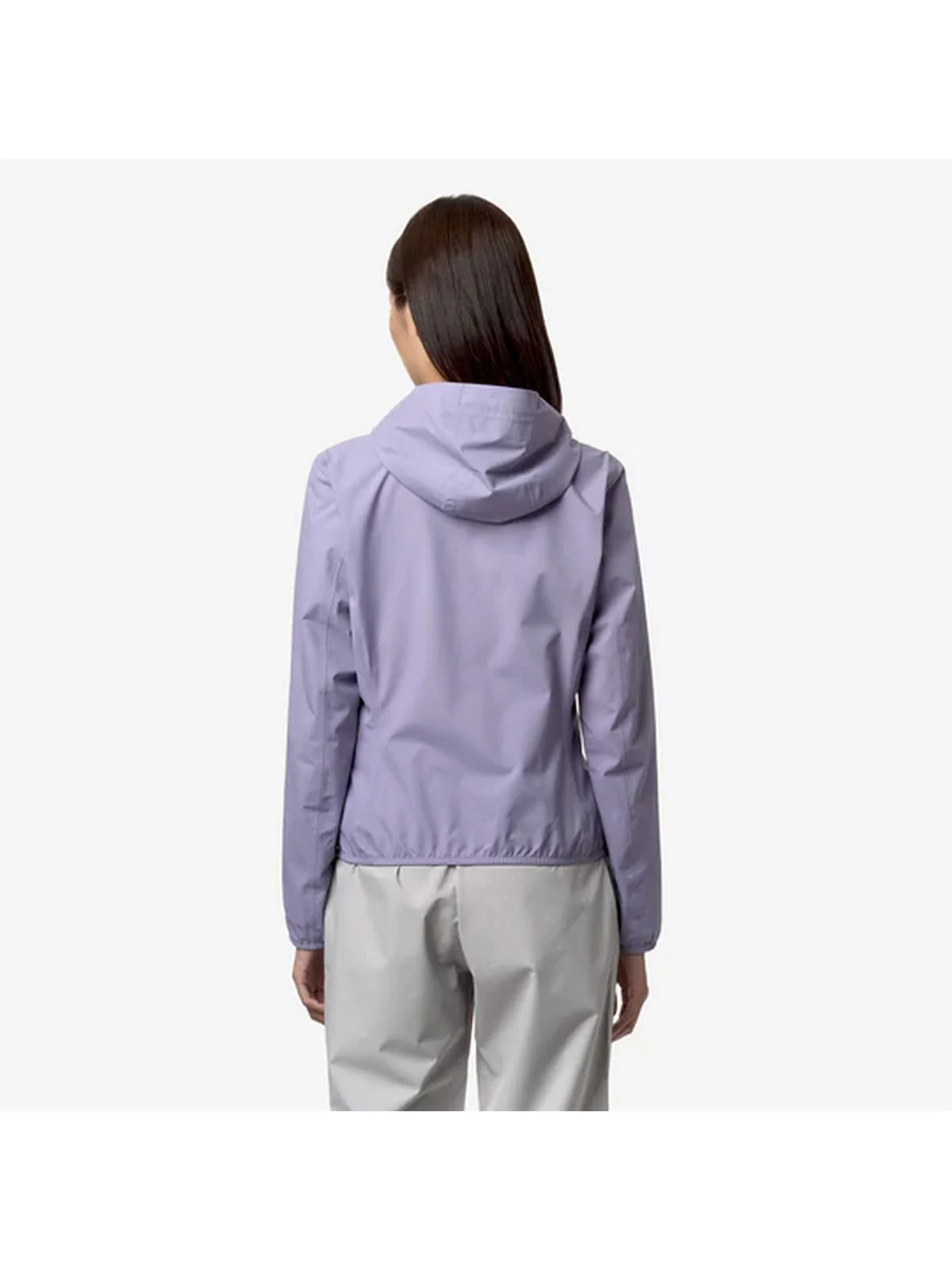 K-WAY Giubbino Donna Lily Eco Stretch Dot K5127LW 721 Viola - Image 3