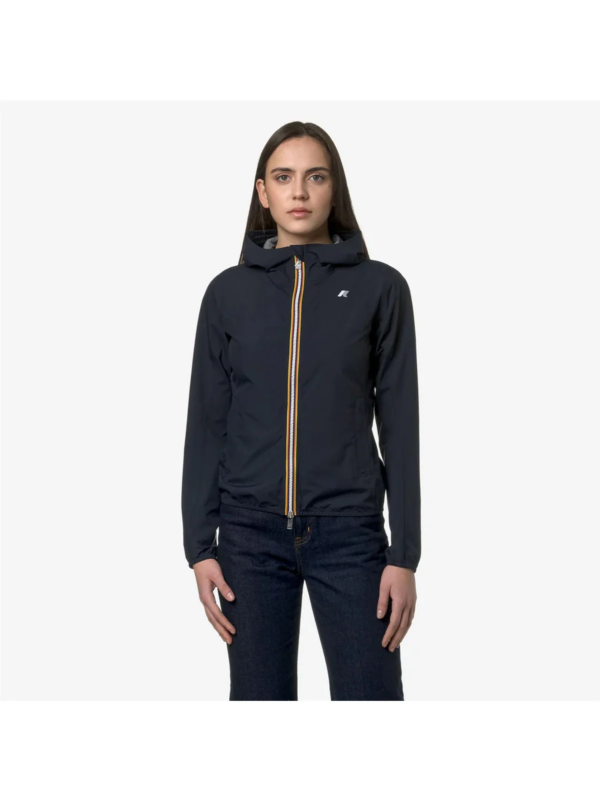 K-WAY Giubbino Donna Lily Eco Stretch Dot K5127LW K89 Blu - Image 2