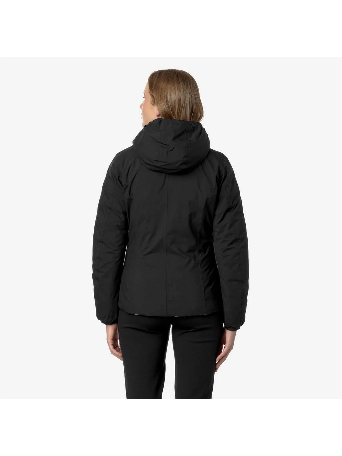 K-WAY Giubbino Donna LILY ST THERMO DOUBLE K8127XW ALR BLACK PURE - WHITE G - Image 7