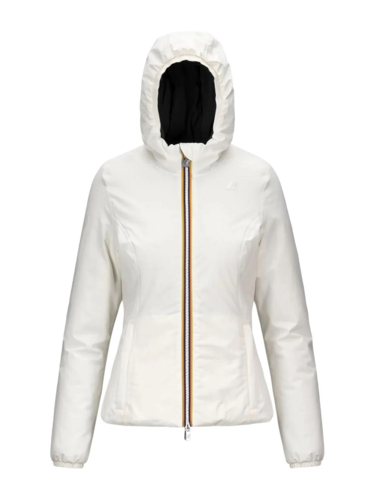 K-WAY Giubbino Donna LILY ST WARM DOUBLE K6128TW ALF WHITE GARDENIA - BLA