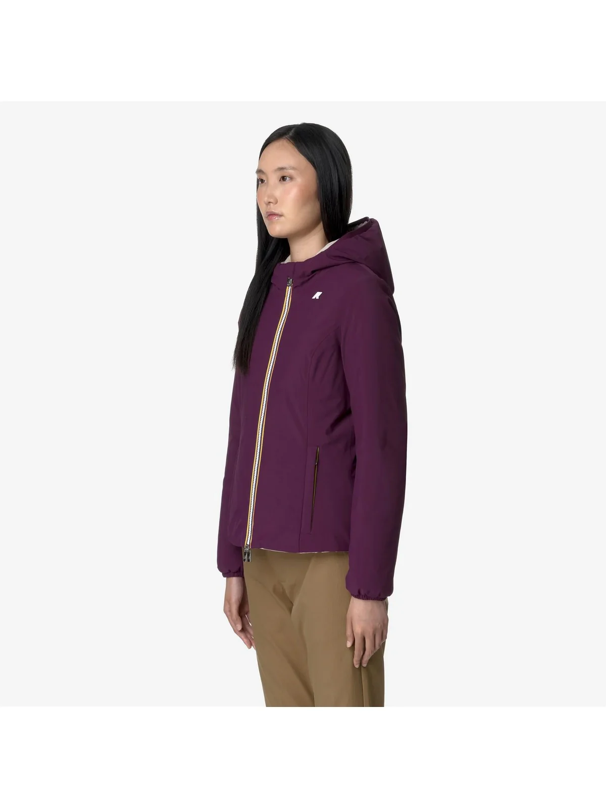 K-WAY Giubbino Donna LILY ST WARM DOUBLE K6128TW AU8 Viola - Image 4