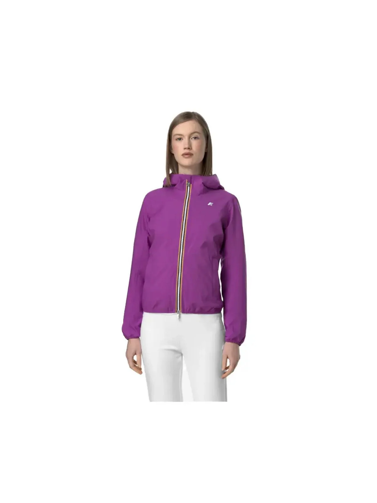 K-WAY Giubbino Donna LILY STRETCH DOT K5127LW 521 Viola - Image 2