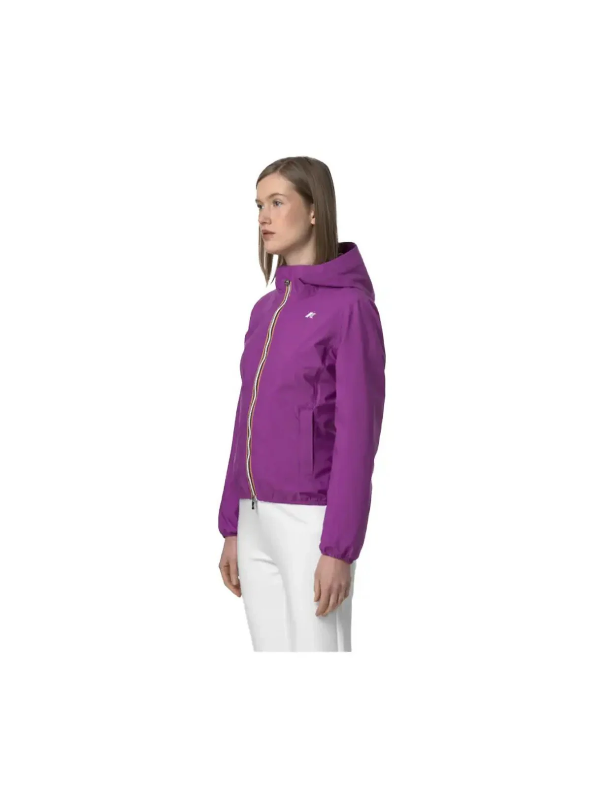 K-WAY Giubbino Donna LILY STRETCH DOT K5127LW 521 Viola - Image 3
