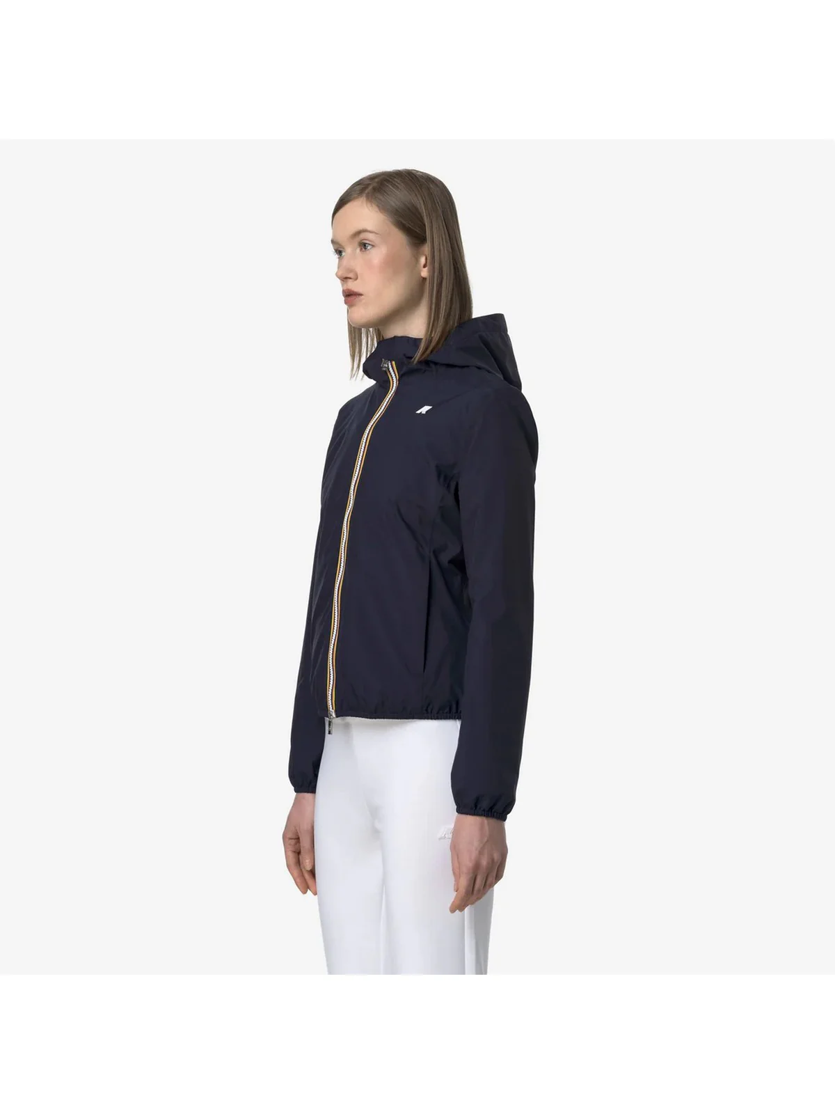 K-WAY Giubbino Donna Lily stretch poly jersey K8138QW K89 Blu - Image 2