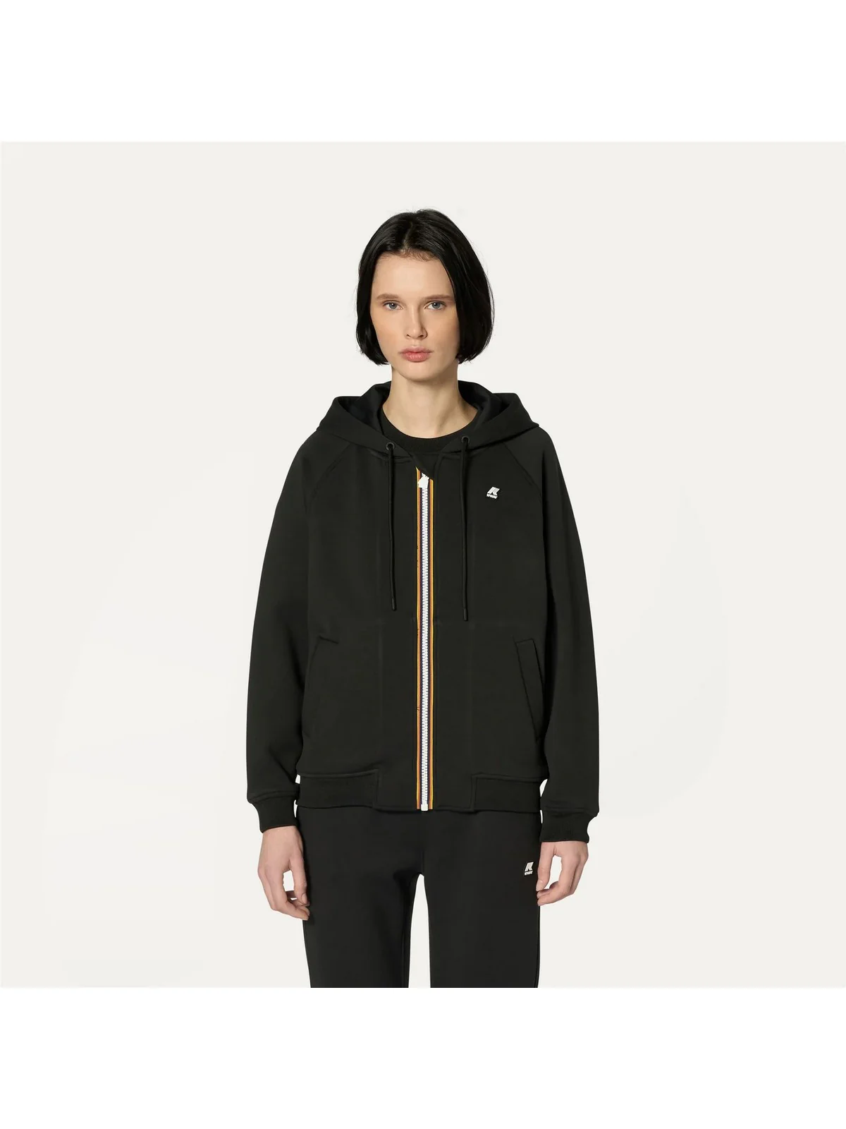 K-WAY Giubbino Donna Lydie Light Spacer K111Q4W USY Nero - Image 3