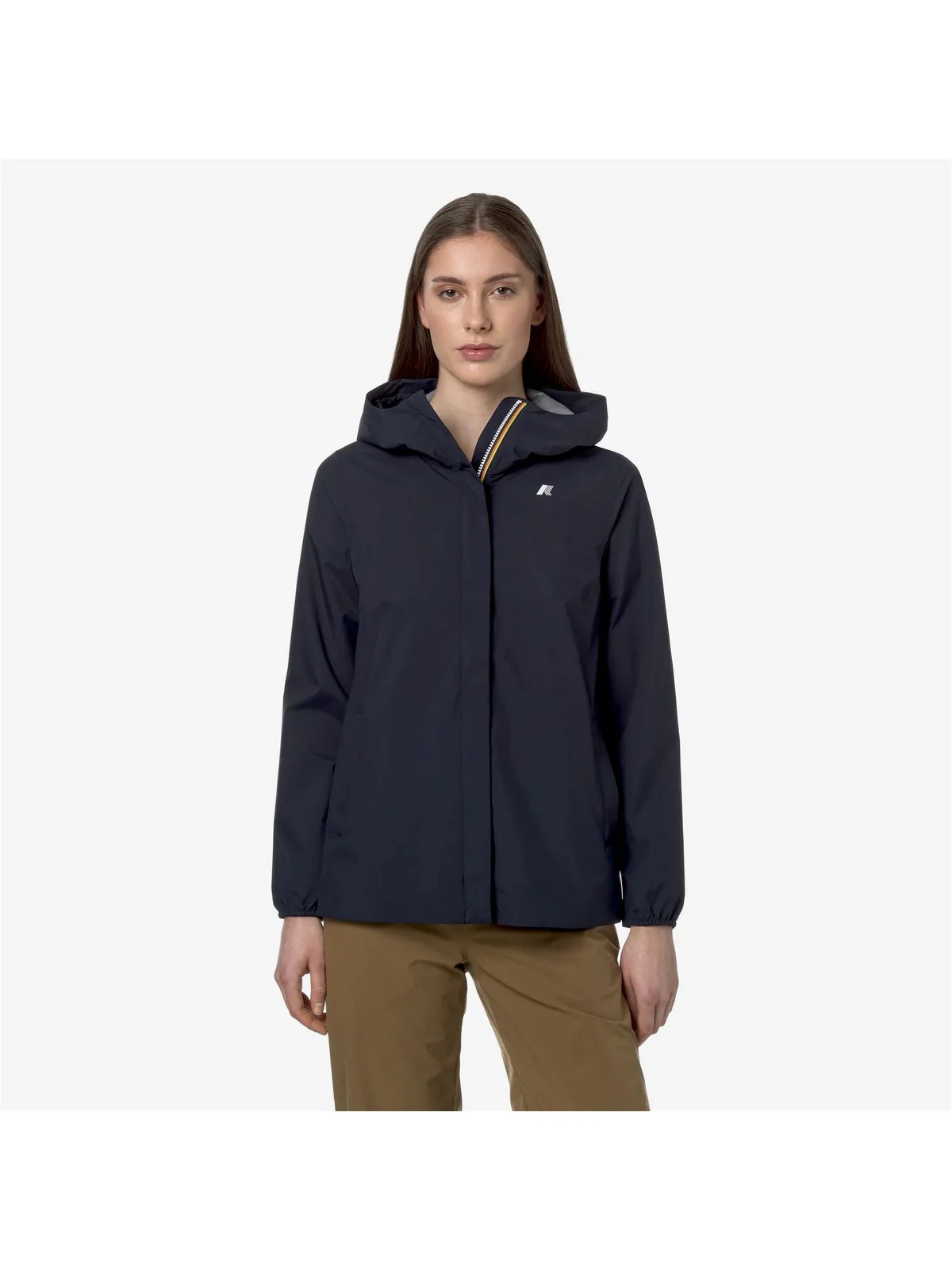 K-WAY Giubbino Donna MARGUERITE STRETCH DOT K31382W K89 BLUE DEPTH - Image 4