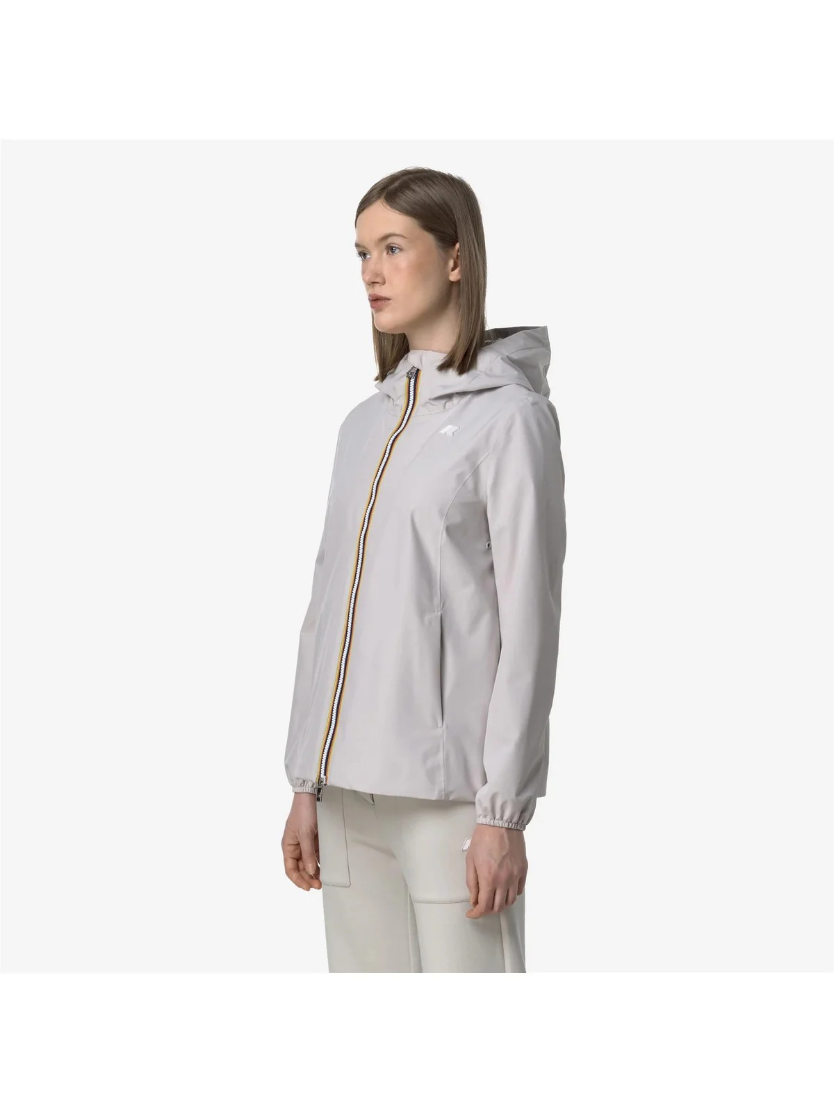 K-WAY Giubbino Donna MARGUERITE STRETCH POLY JERSEY K8138PW 634 BEIGE LT - Image 3