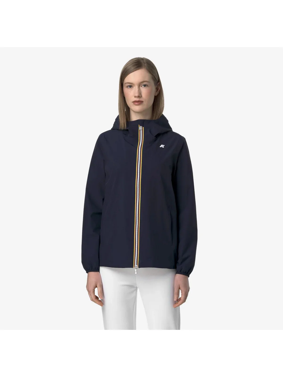 K-WAY Giubbino Donna MARGUERITE STRETCH POLY JERSEY K8138PW K89 BLUE DEPTH - Image 2