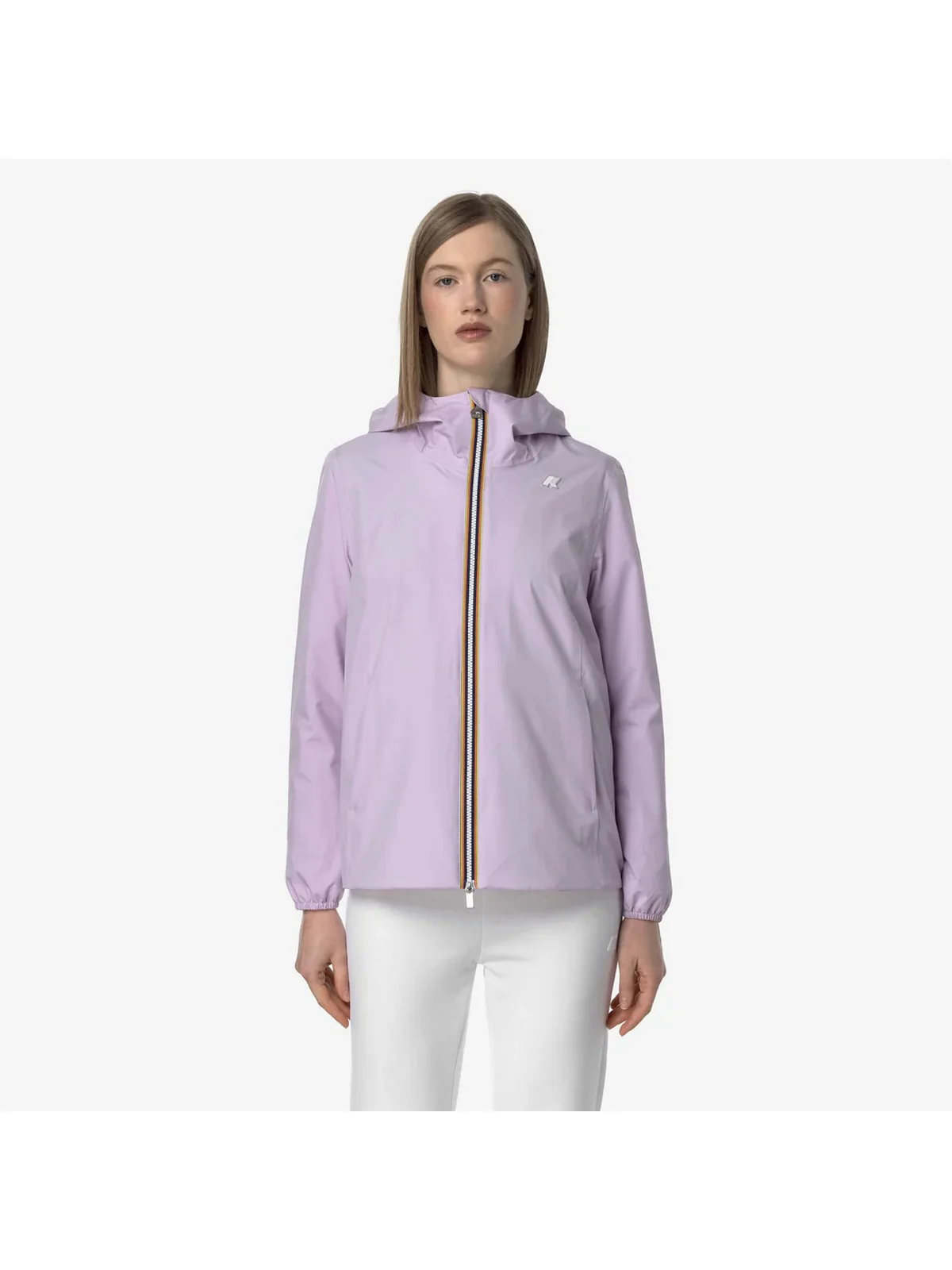 K-WAY Giubbino Donna MARGUERITE STRETCH POLY JERSEY K8138PW X71 Viola - Image 5