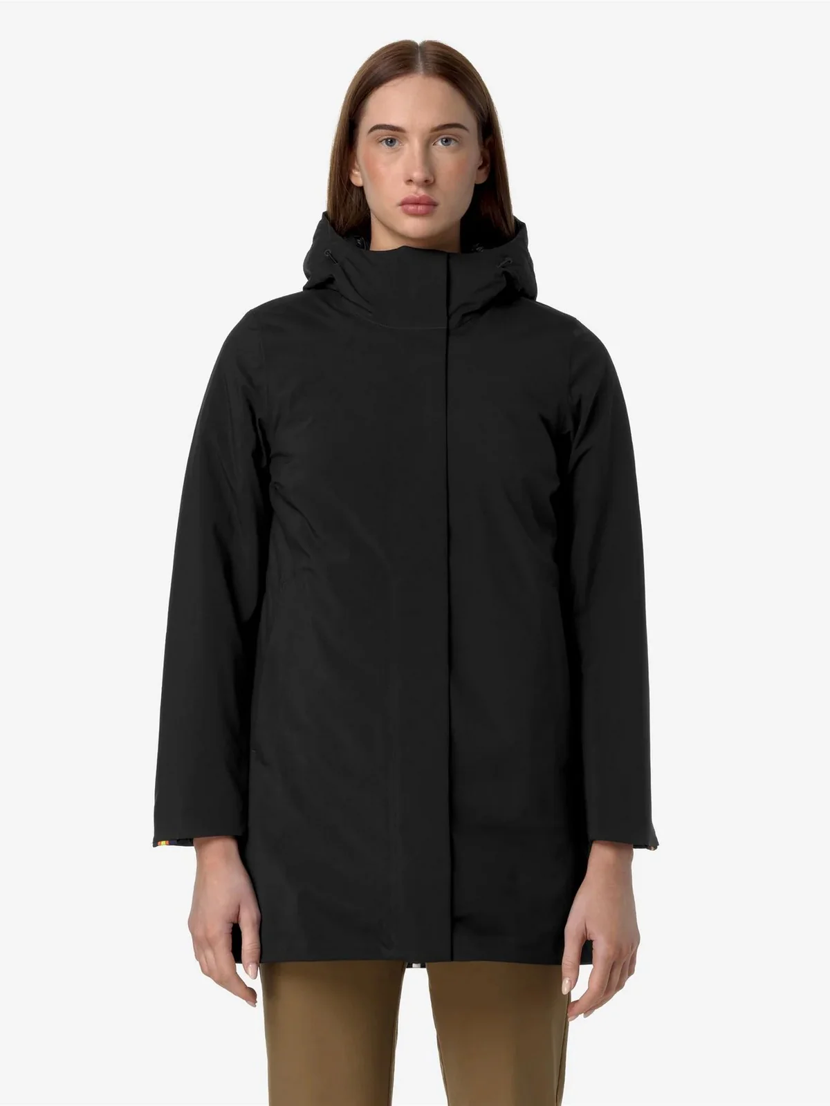K-WAY Giubbino Donna Mathiel bonded padded K5136DW AT0 BLACK PURE - Image 3