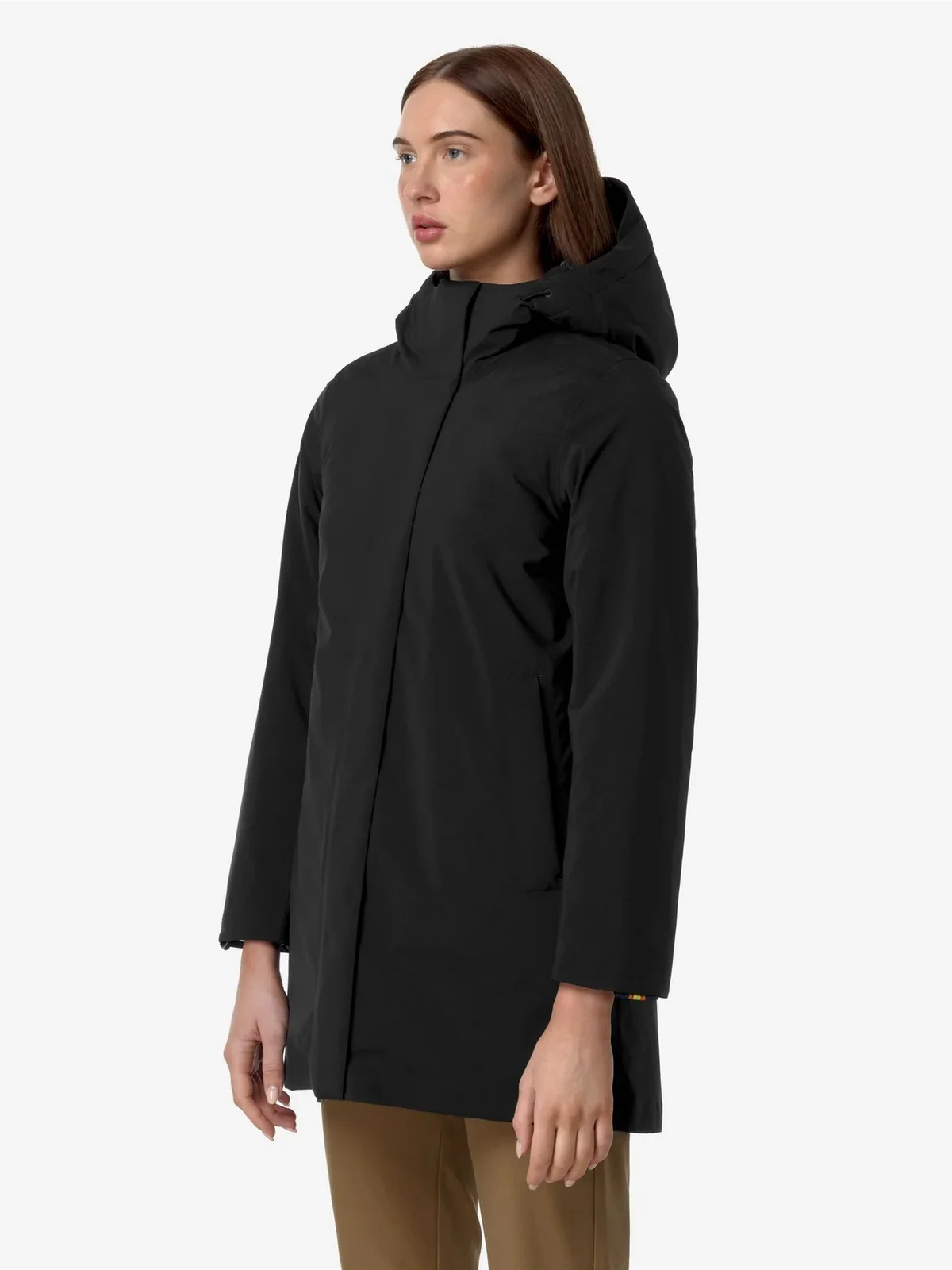 K-WAY Giubbino Donna Mathiel bonded padded K5136DW AT0 BLACK PURE - Image 4