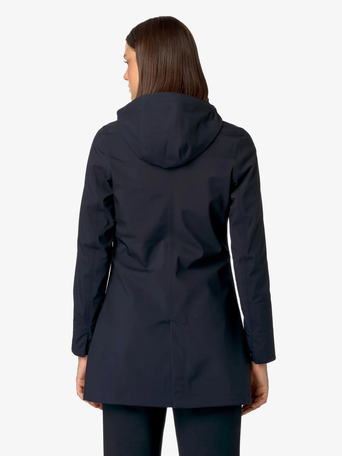 K-WAY Giubbino Donna Mathy bonded K2148BW A2B BLUE DEPHT-BLUE DEPHT - Image 4