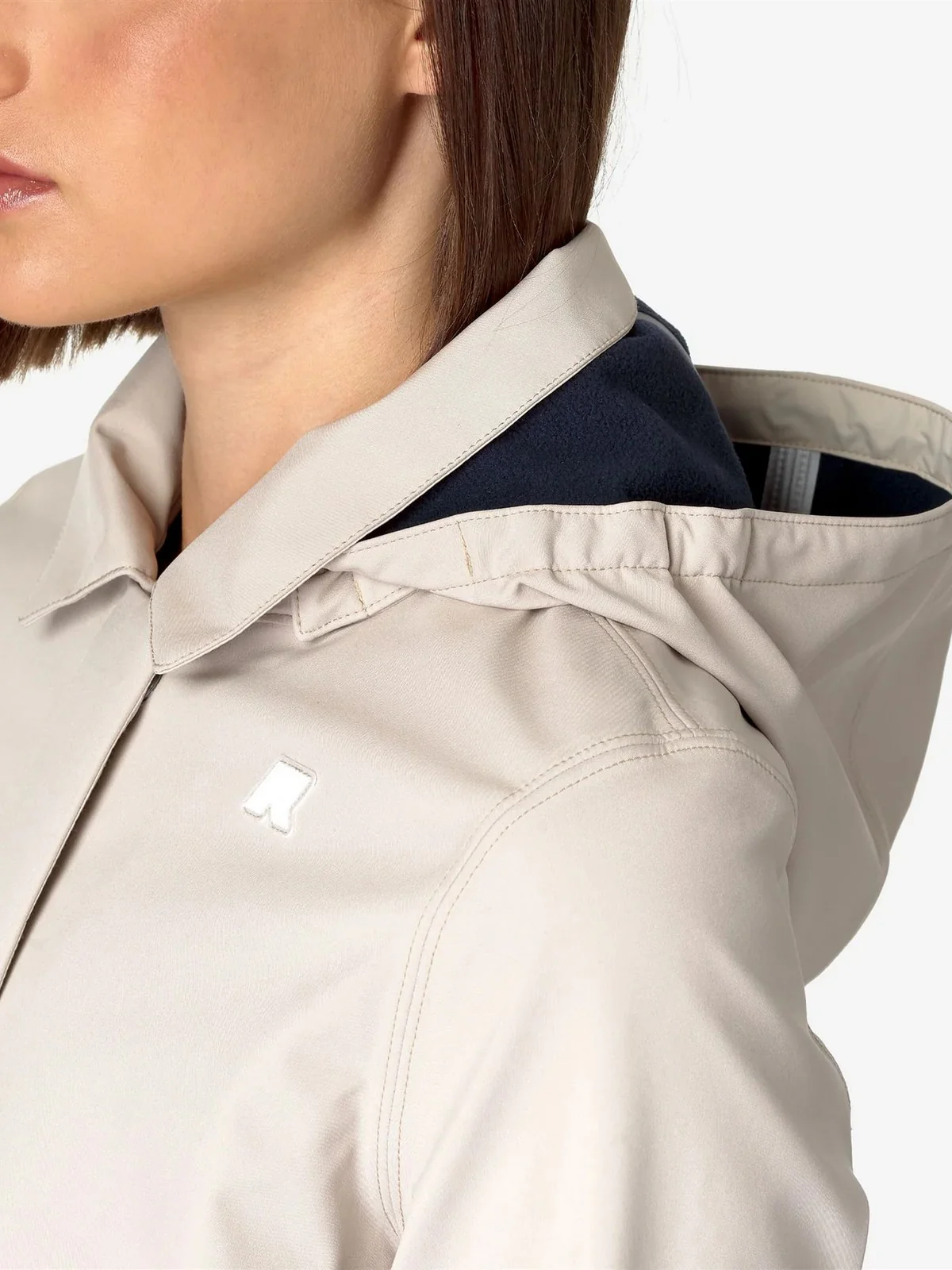 K-WAY Giubbino Donna Mathy bonded K2148BW ATC Beige - Image 5