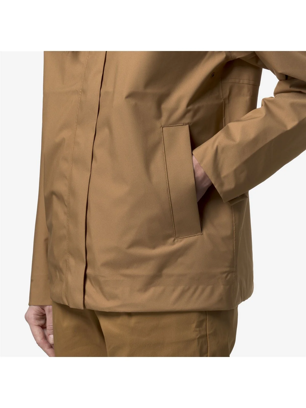 K-WAY Giubbino Donna ROSE STRETCH 2L K3148EW V04 Brown Bistre - Image 2