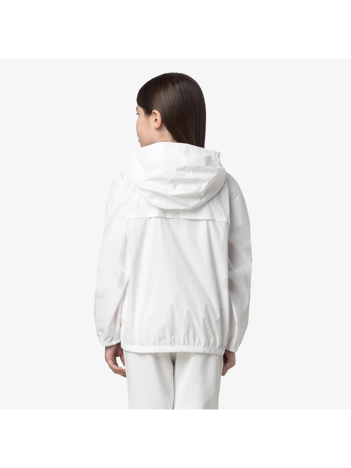 K-WAY Giubbino Unisex bambino P. LE VRAI 4.0 CLAUDE K61336W 001 WHITE - Image 2