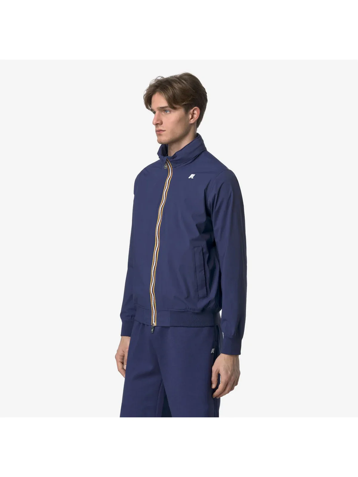 K-WAY Giubbino Uomo Amaury stretch nylon jersey K3123VW 867 Blu - Image 2