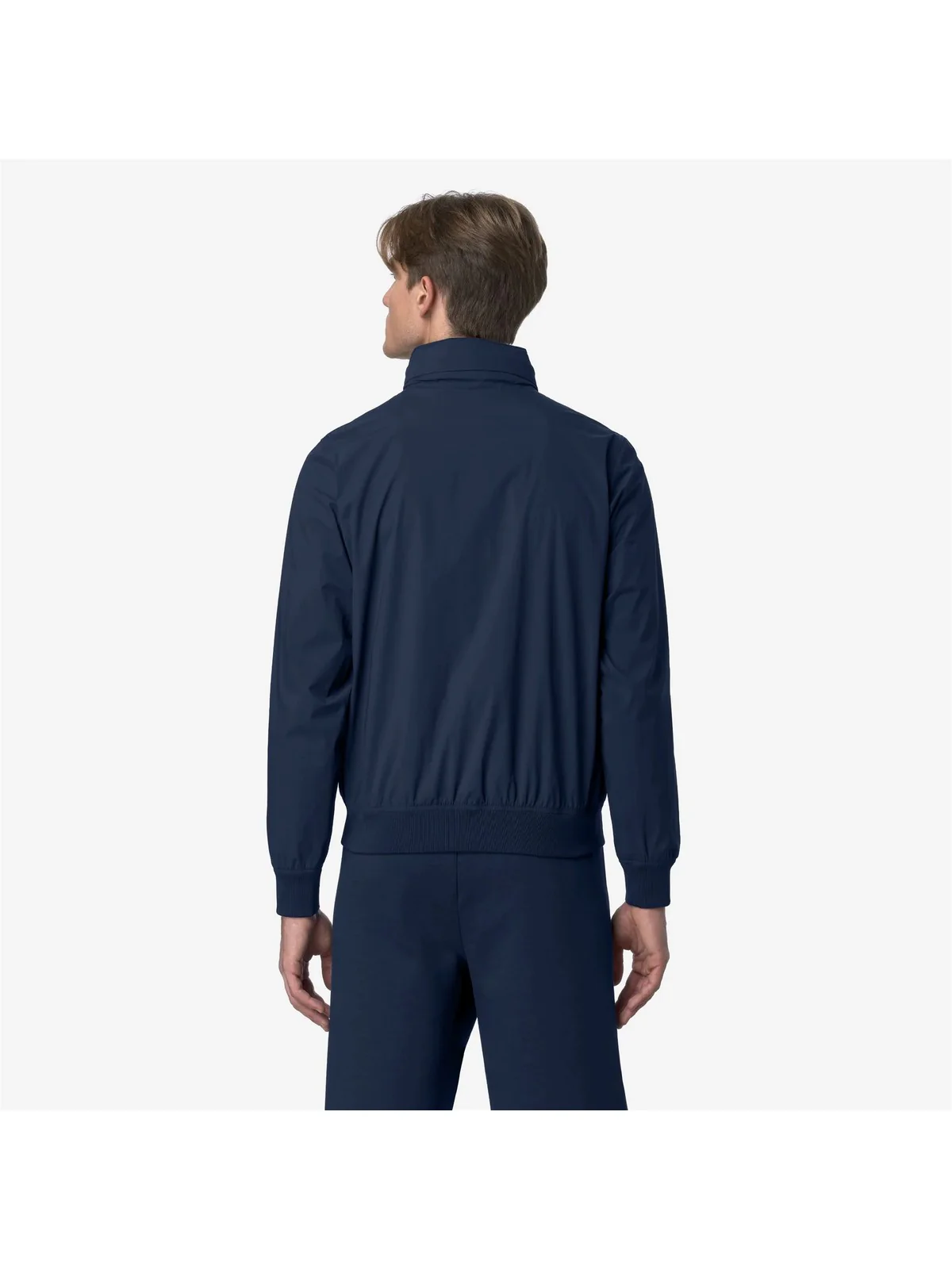 K-WAY Giubbino Uomo Amaury  Stretch Nylon Jersey K3123VW B67 Blue Insignia - Image 2