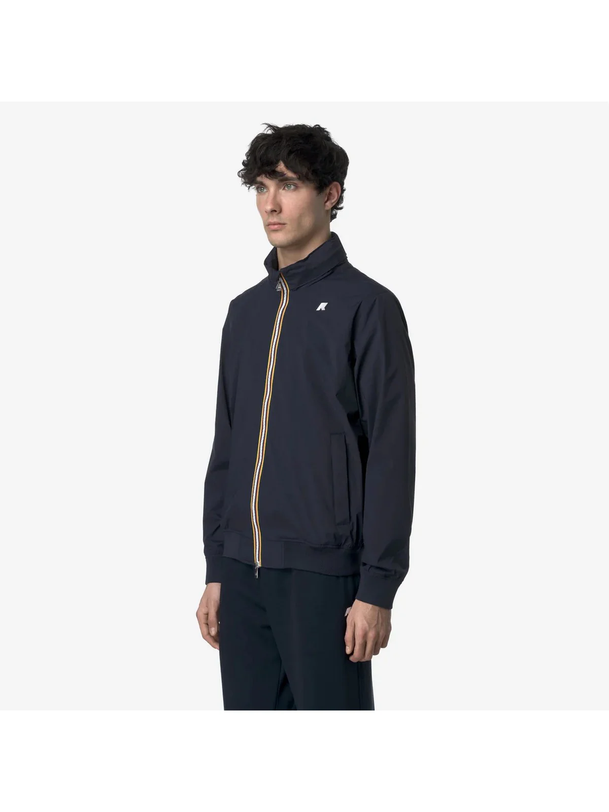 K-WAY Giubbino Uomo Amaury stretch nylon jersey K3123VW K89 BLUE DEPTH - Image 5