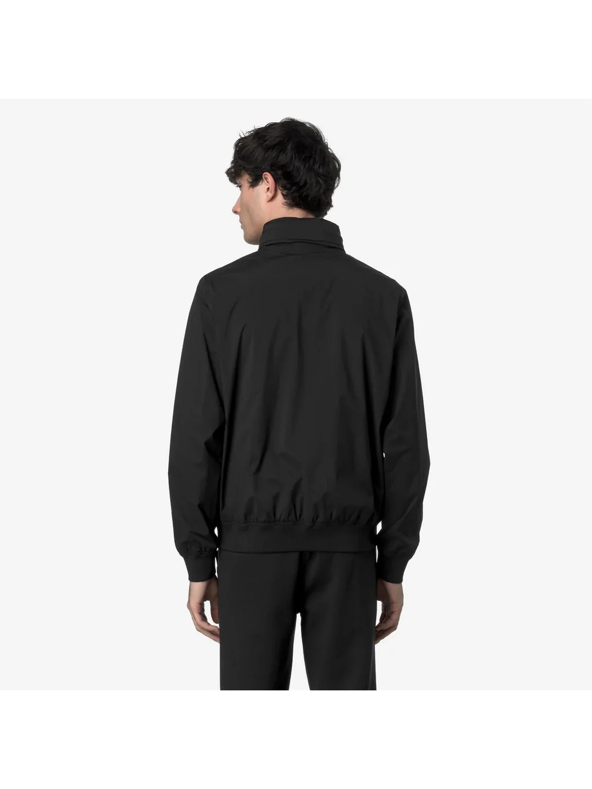 K-WAY Giubbino Uomo Amaury stretch nylon jersey K3123VW USY BLACK PURE - Image 5
