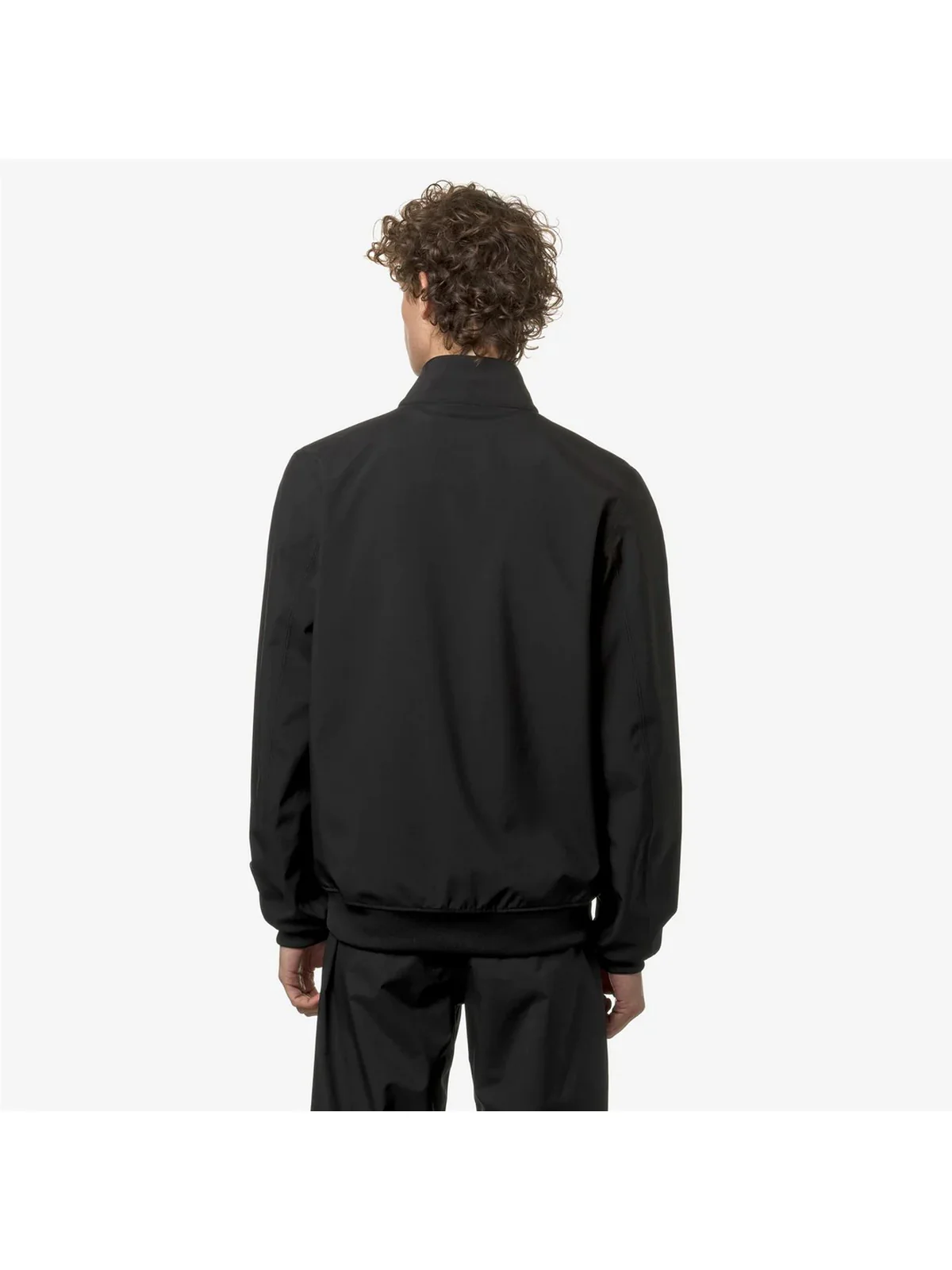 K-WAY Giubbino Uomo Arsene Bonded Jersey V K5123HW USY Nero - Image 4