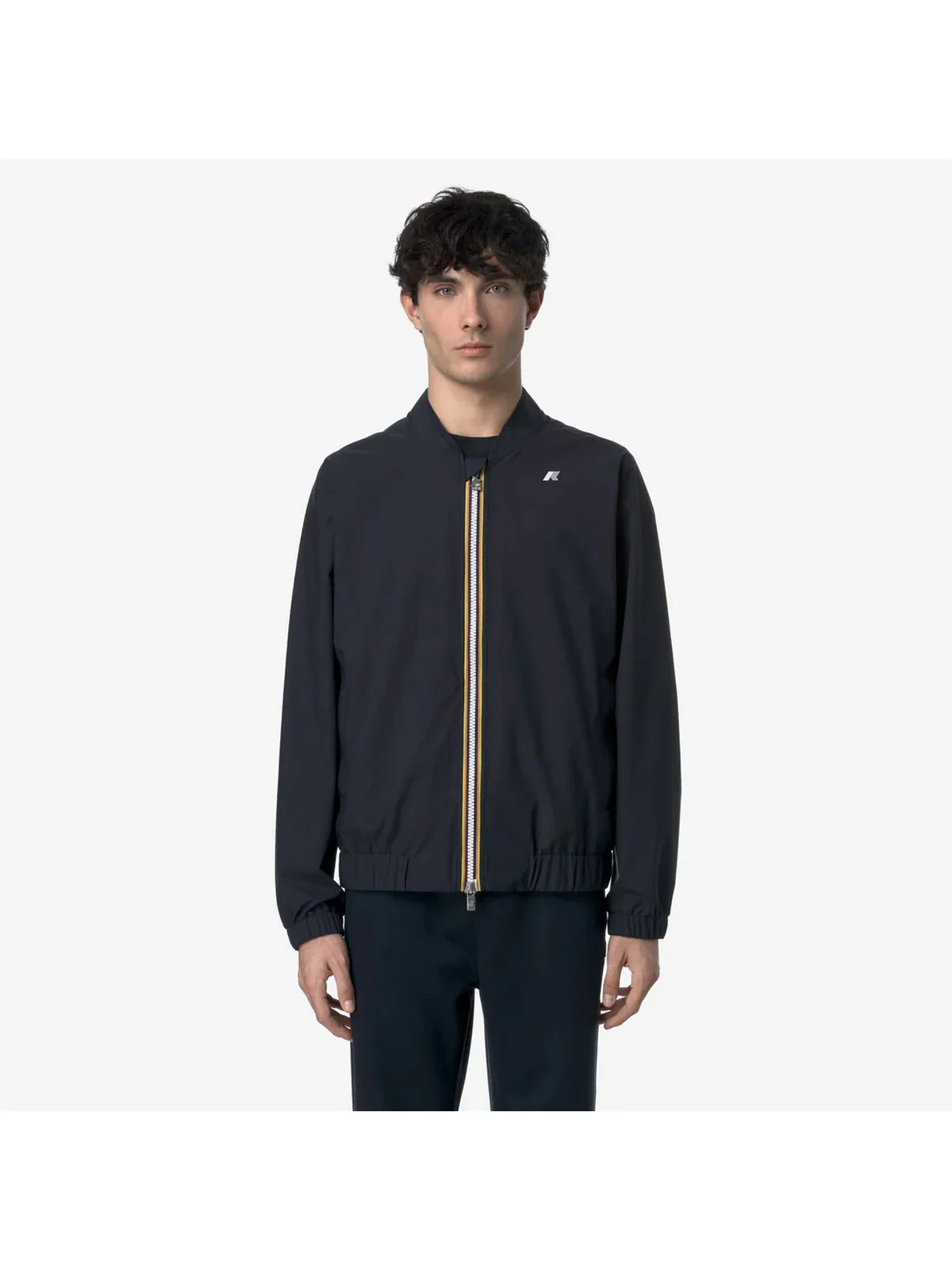 K-WAY Giubbino Uomo AURENE STRETCH DOT K51376W K89 Blu - Image 2