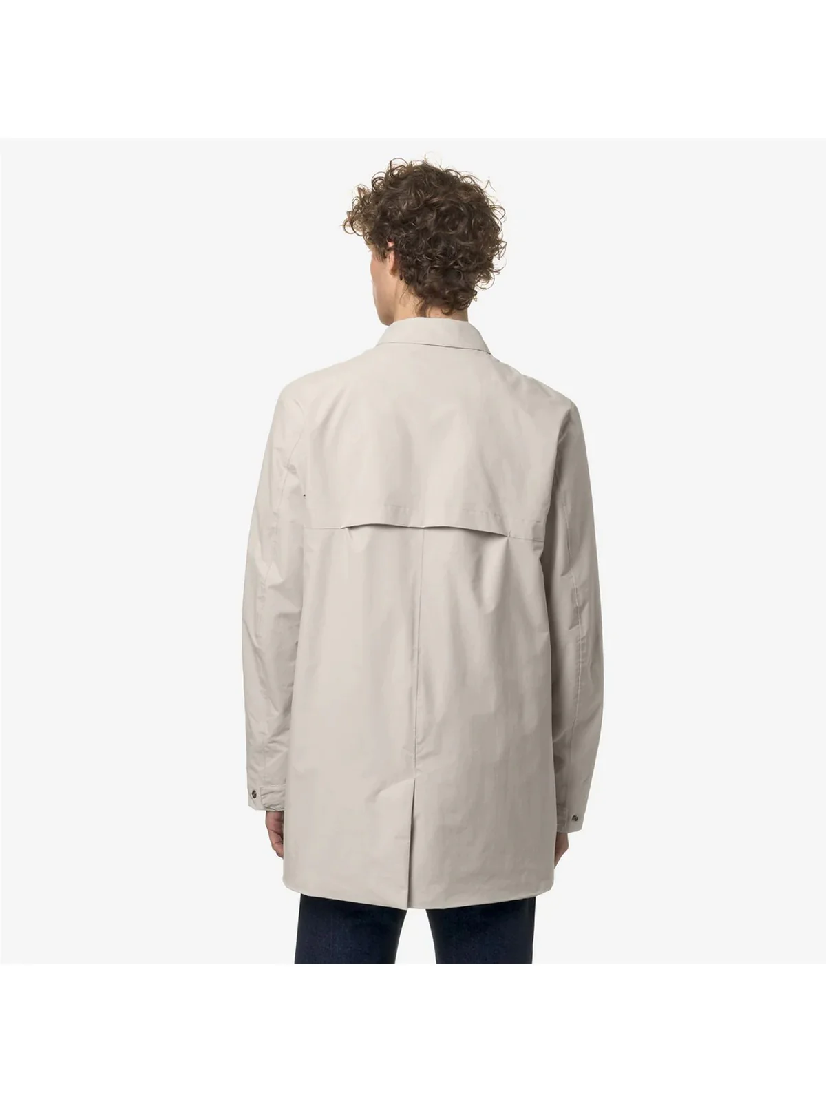 K-WAY Giubbino Uomo Benny Eco Ottoman K1141RW 634 Beige - Image 3